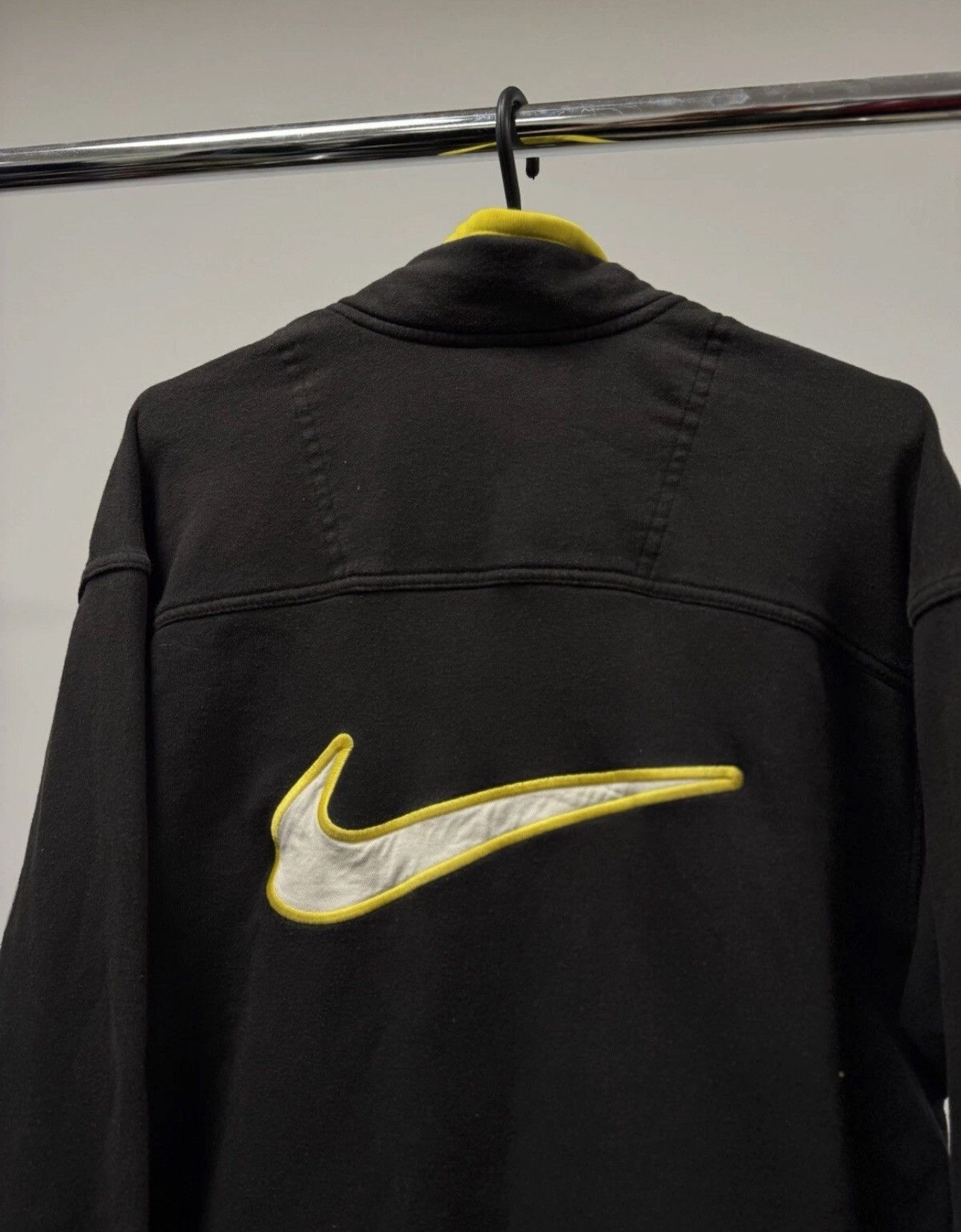 Nike × Vintage Vintage Nike Full Zip Sweatshirt Big Swoosh 90S Size US M / EU 48-50 / 2 - 6 Thumbnail
