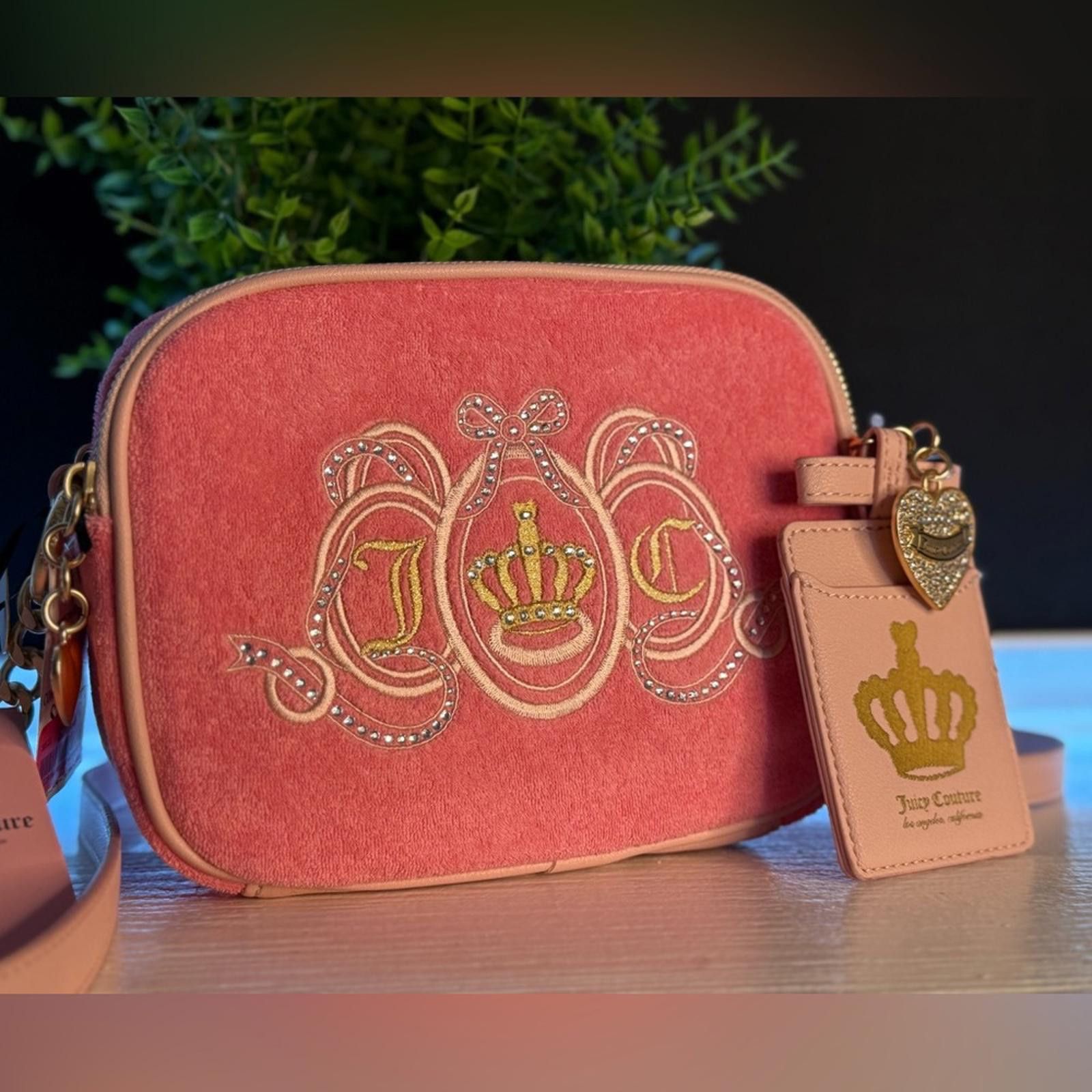 Juicy Couture Lovers Club Camera Bag NWT in Pink, Women's