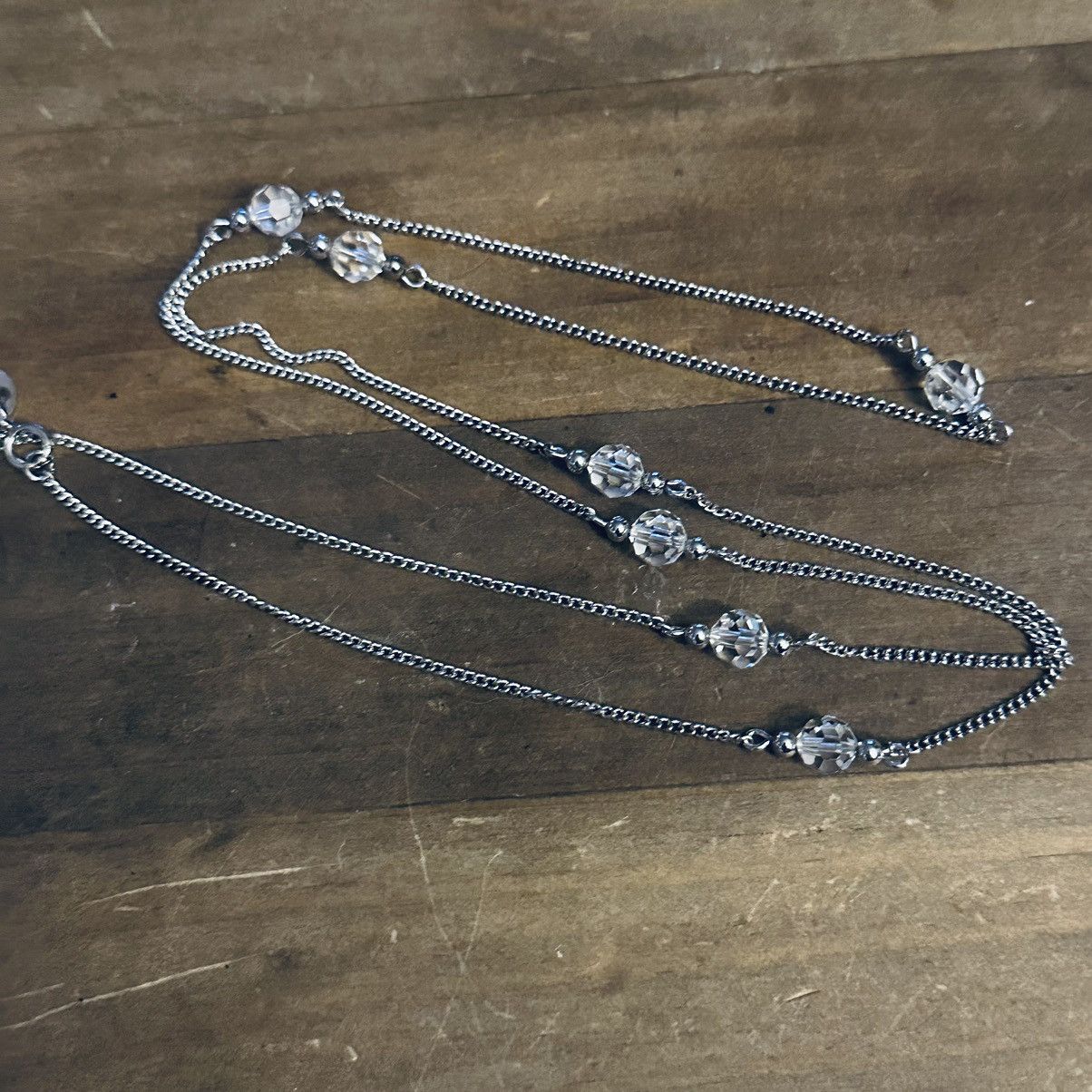 Vintage Vintage Avon crystal bead station necklace Size ONE SIZE - 2 Thumbnail