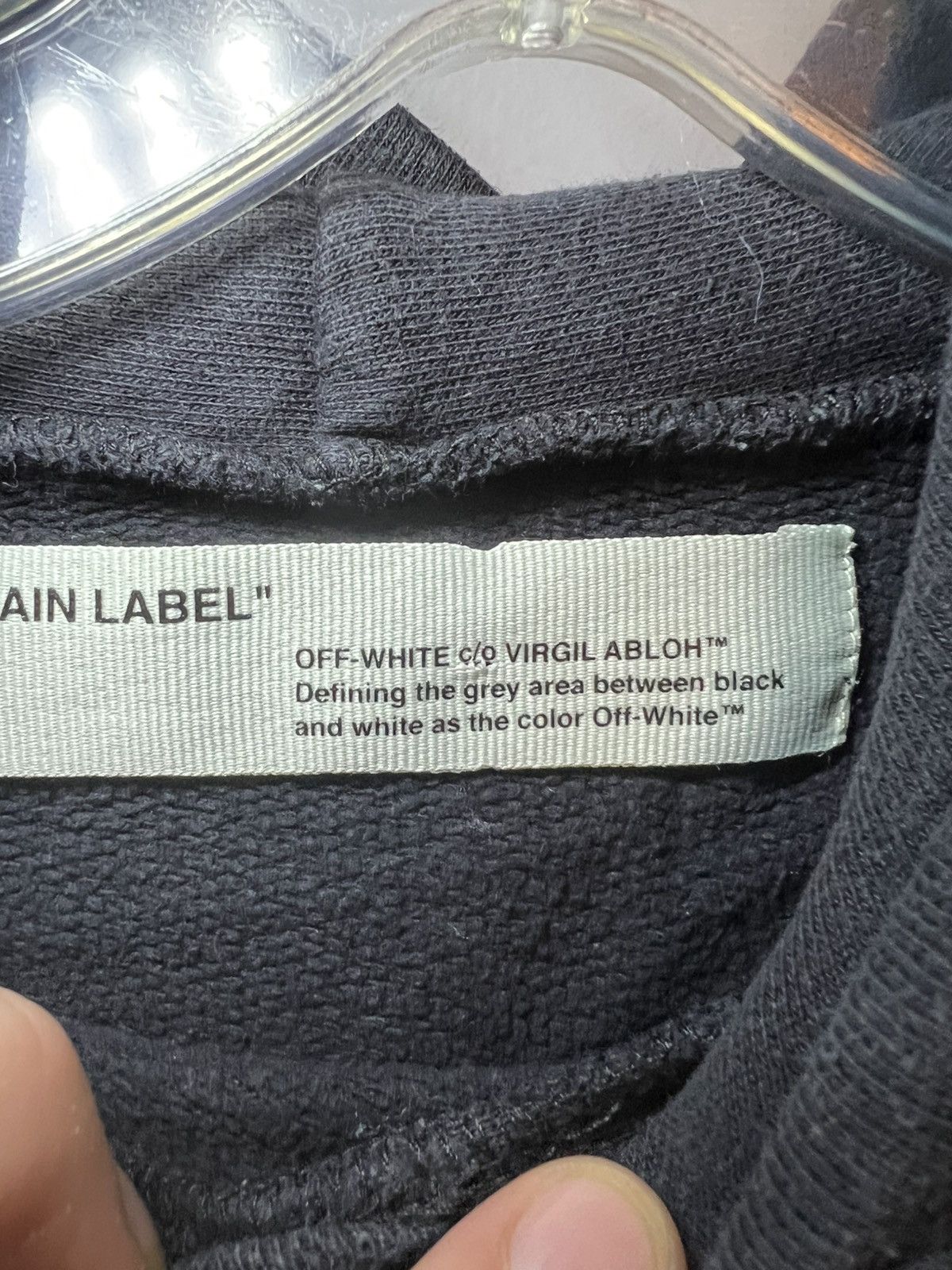Off-White Off-White 01 Hoodie For All Collection SS17 Seasonal Edition Size US L / EU 52-54 / 3 - 5 Thumbnail