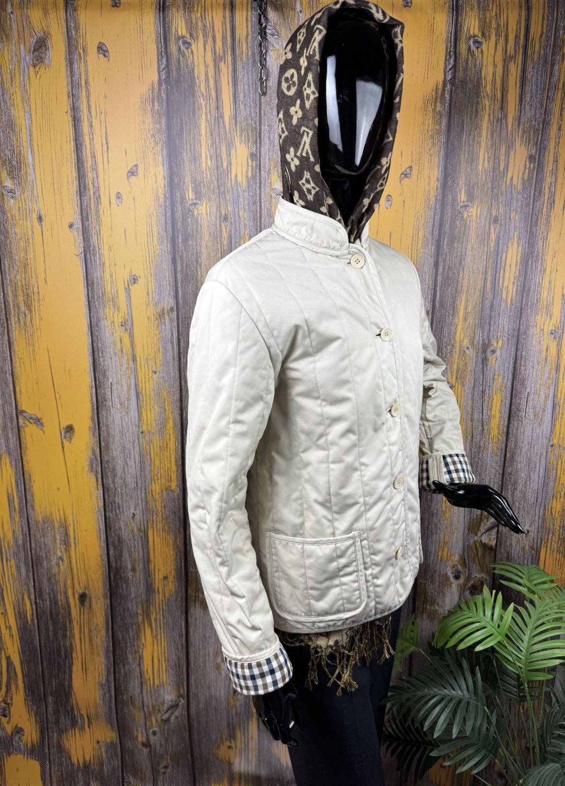 Aquascutum Women's quilted jacket Aquascutum England Vintage Size L Size L / US 10 / IT 46 - 4 Thumbnail