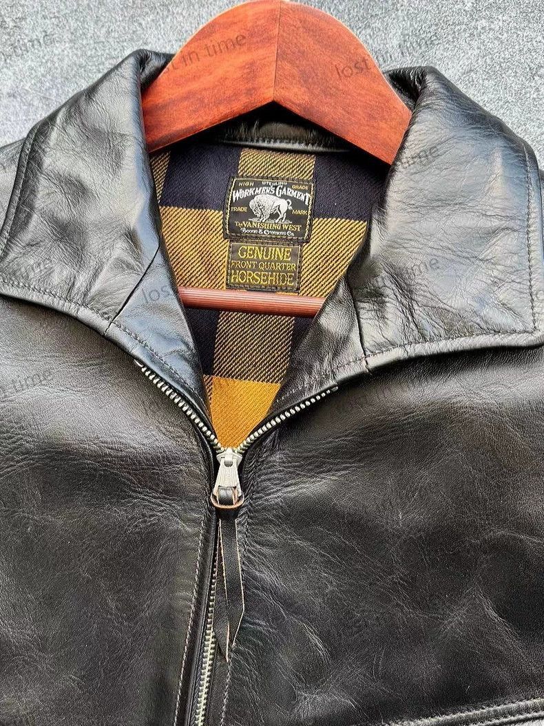 Freewheelers Freewheelers Tea-heart horse leather jacket-2506 Size US L / EU 52-54 / 3 - 3 Thumbnail