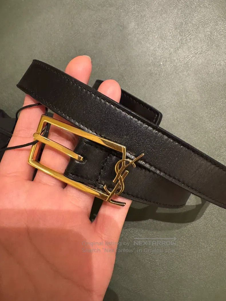 Saint Laurent Paris Saint Laurent Paris size 70 Belt Size ONE SIZE - 3 Thumbnail
