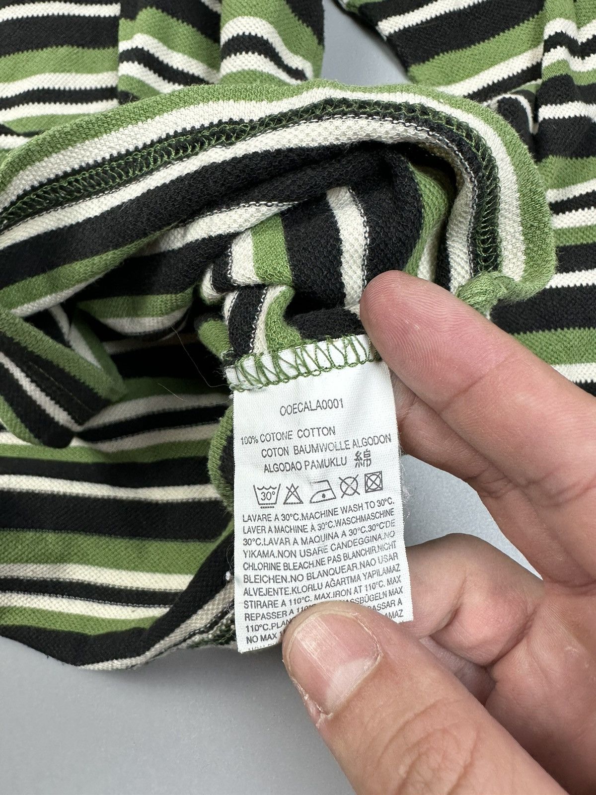 Diesel × Vintage Diesel Club Vintage Stripe Y-2 Longsleeve FC Pradesh Size US M / EU 48-50 / 2 - 7 Thumbnail