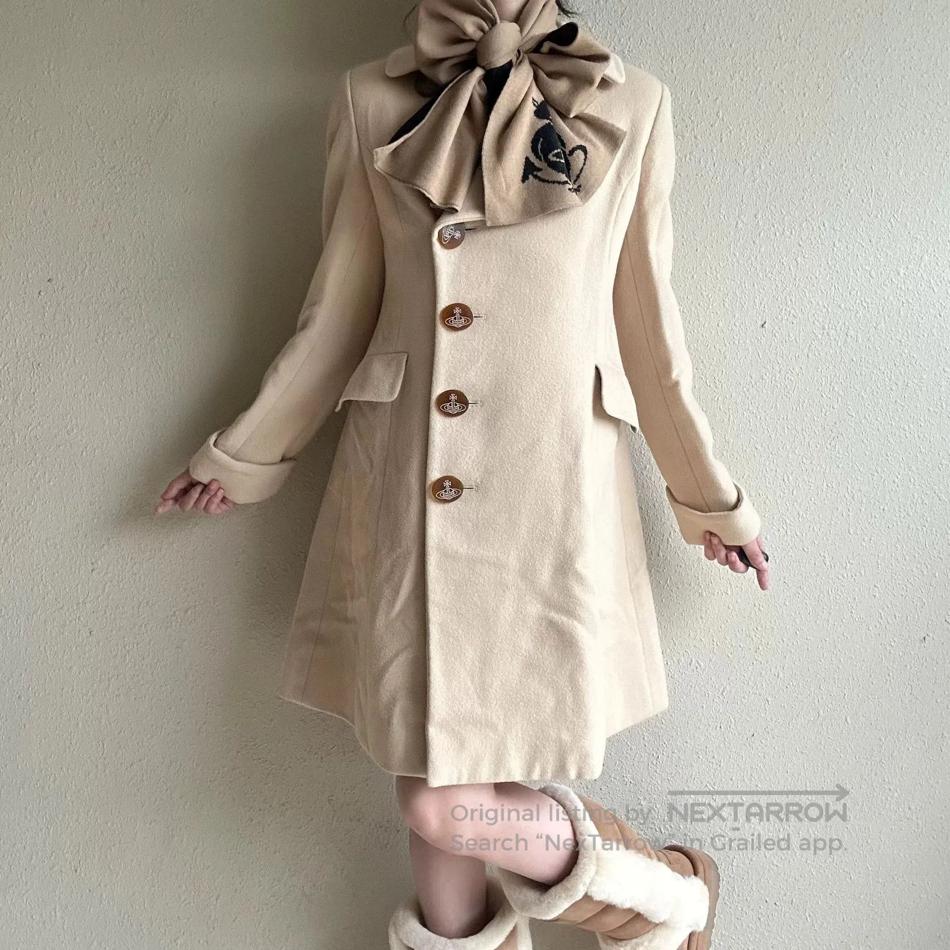 Vivienne Westwood vivienne westwood beige wool coat. Size M / US 6-8 / IT 42-44 - 9 Thumbnail