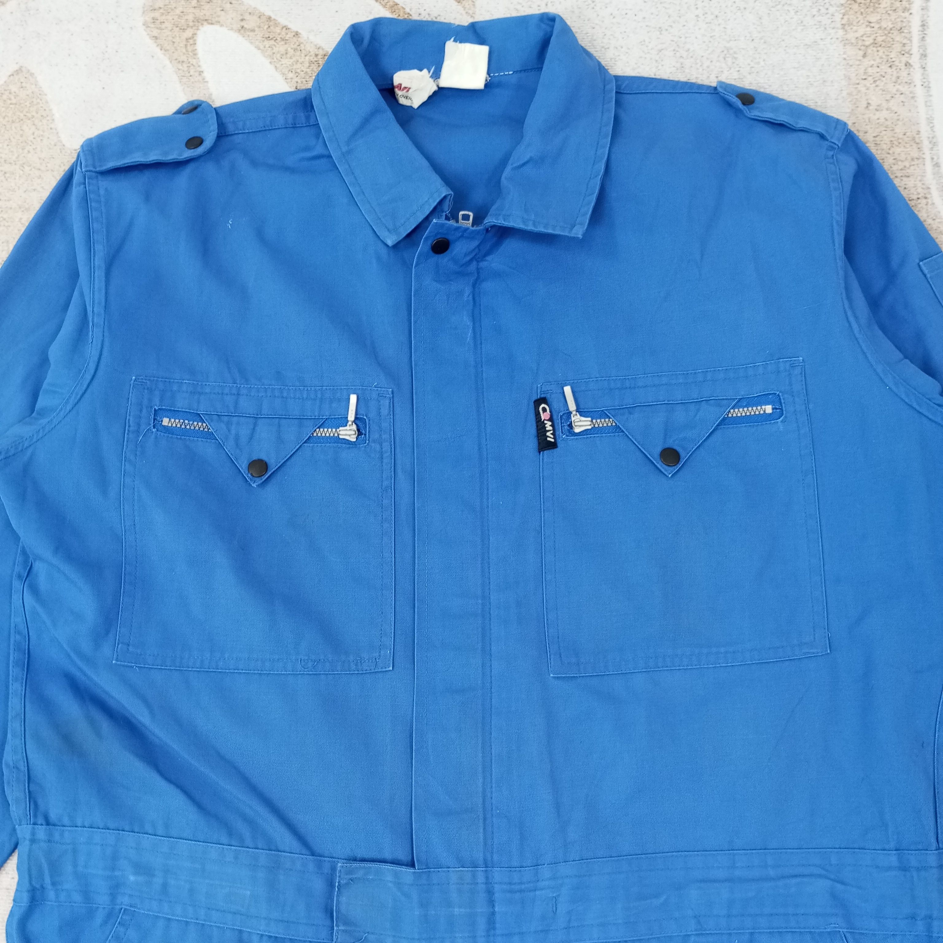 Vintage Kubota Agriculture Machiney Coverall Jacket c238n16 Size US L / EU 52-54 / 3 - 4 Thumbnail