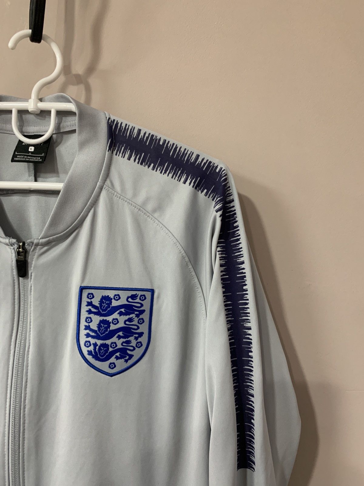 Nike England Full Zip Football Jacket Nike Soccer Size L Size US L / EU 52-54 / 3 - 3 Thumbnail