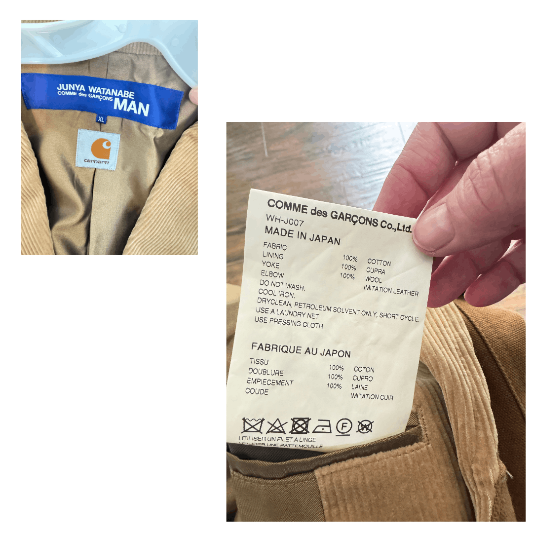Carhartt Wip × Comme des Garcons Rare Chore coat Size US XL / EU 56 / 4 - 8 Thumbnail