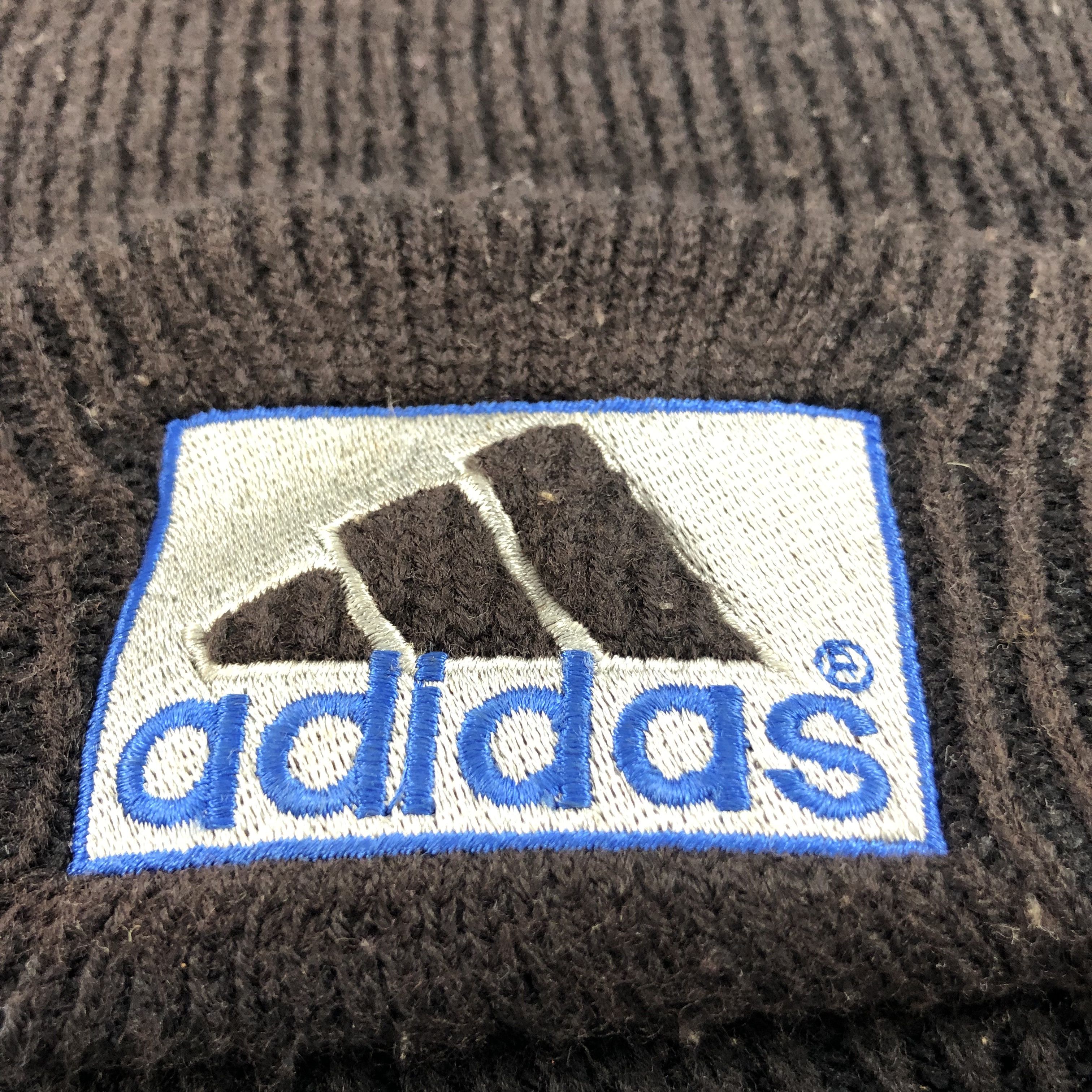 Vintage Adidas Fisherman Beanie Snowcap Snow Hat Winter Hat B176 Size ONE SIZE - 4 Thumbnail