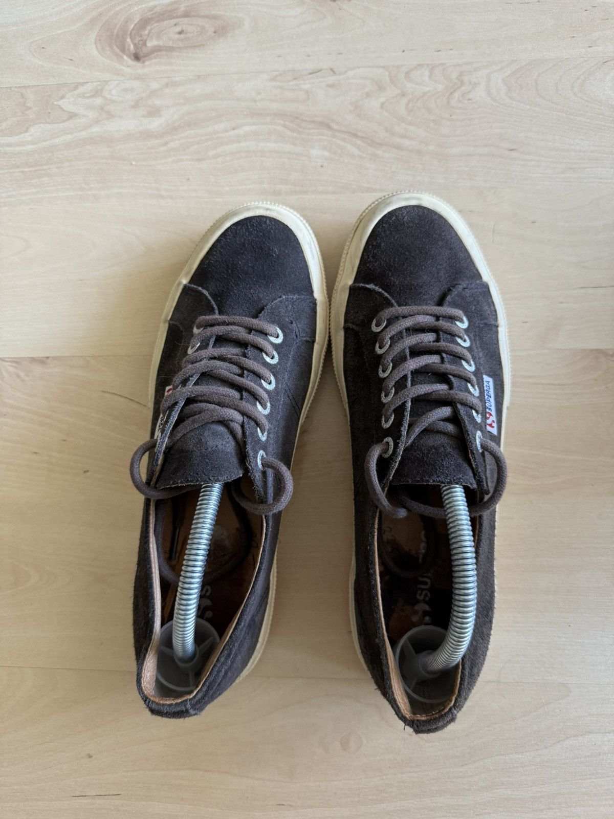 Superga Superga Suede Cotu Classic leather vintage low sneakers Size US 7.5 / EU 40-41 - 5 Thumbnail