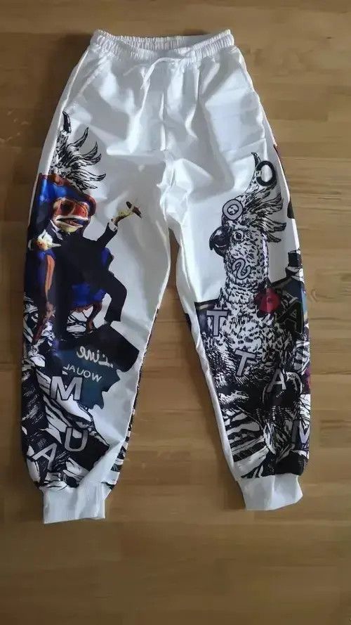 Ring Of Fire Joggers Elastic Drawstring Printed Japanese Size US 30 / EU 46 - 2 Thumbnail