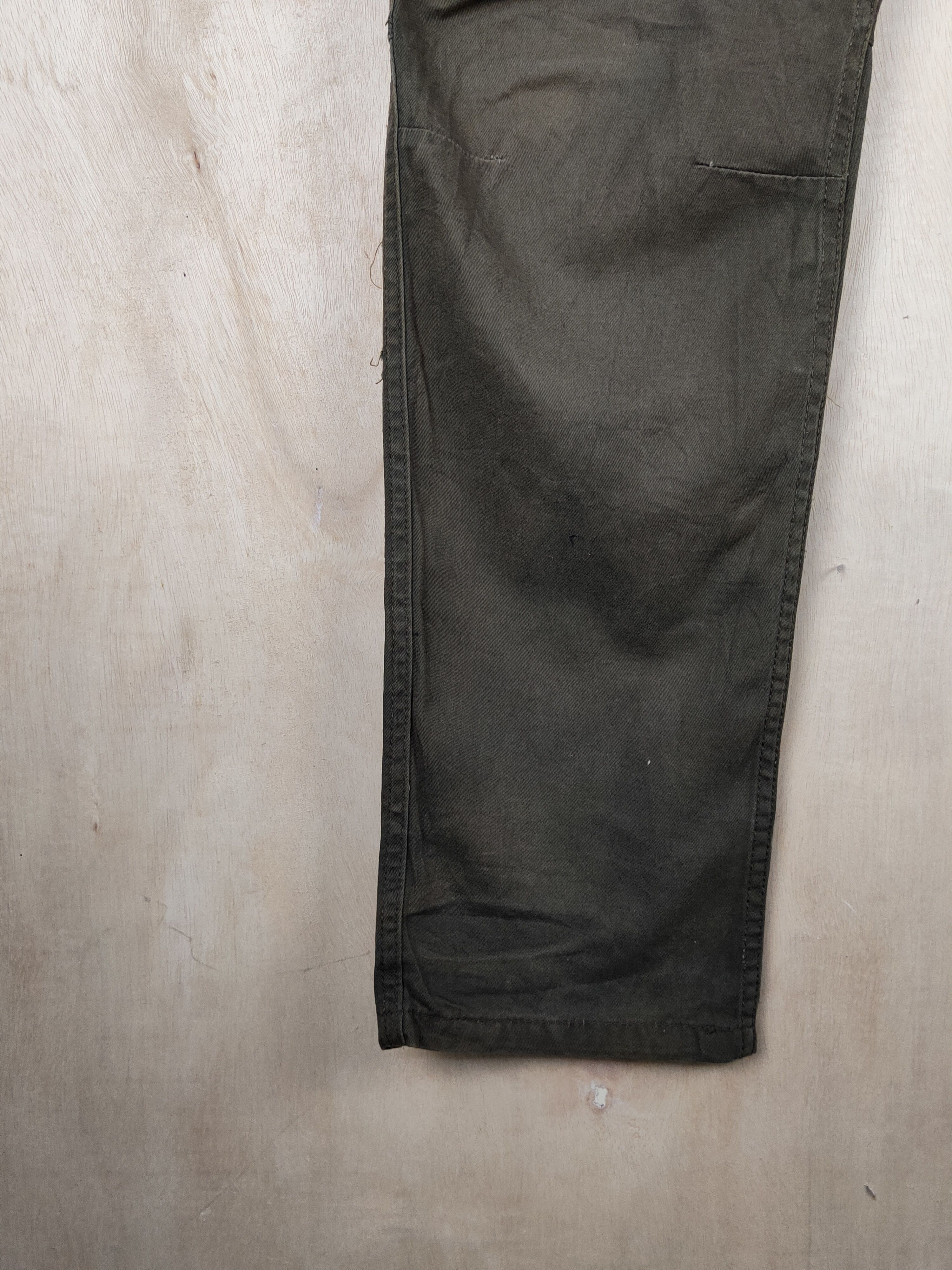 Japanese Brand Japanese Brand Brown Multipocket Tactical Cargo Pants #S2423 Size US 31 - 4 Thumbnail