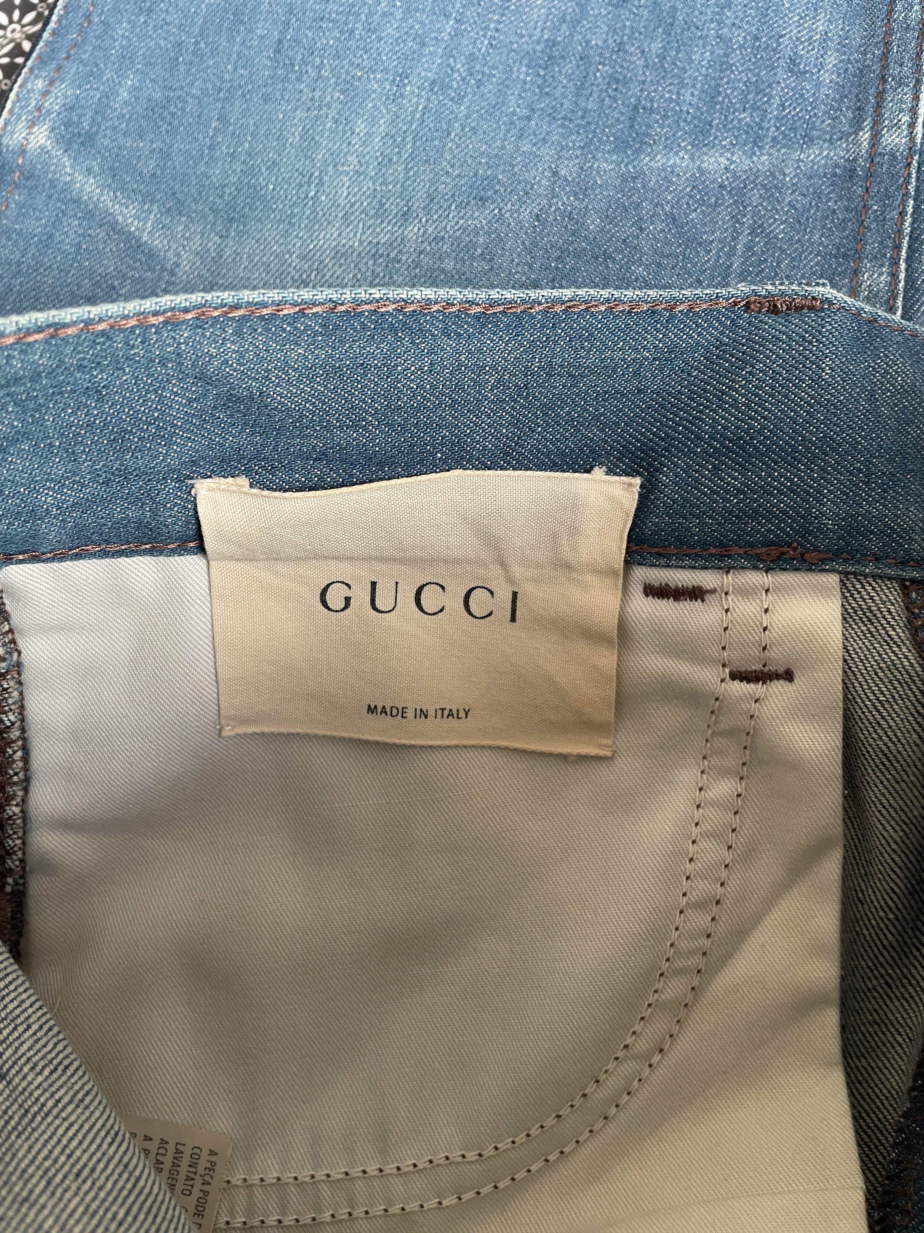 Gucci Gucci Web Stripe Jeans 417246-XR134 Size US 32 / EU 48 - 5 Thumbnail