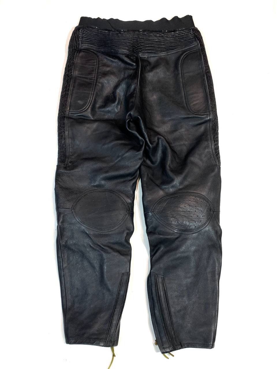 Vintage Modeka Racing Motorcycle Leather Pants Vintage Size US 33 - 6 Thumbnail