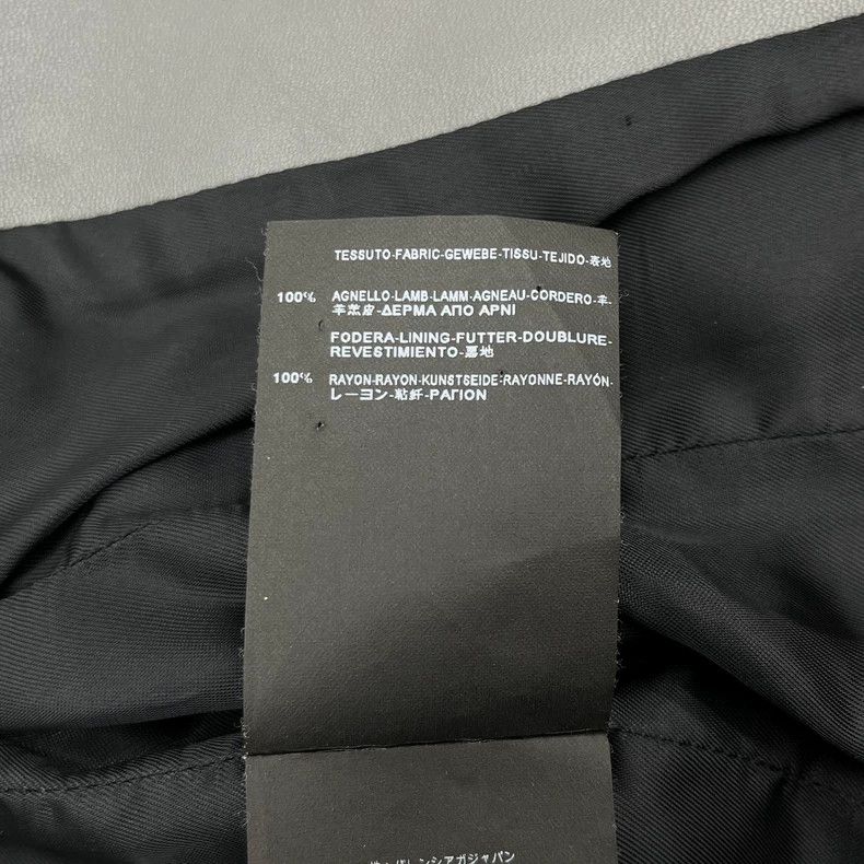 Balenciaga Balenciaga size 34 Grey motorcycle leather jacket Size XS / US 0-2 / IT 36-38 - 5 Thumbnail