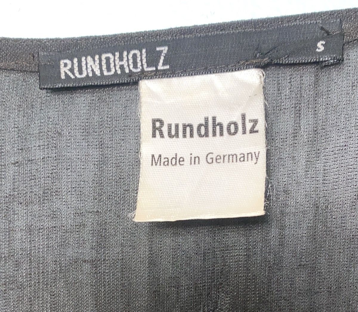 Rundholz Rundholz Asymmetric Drape Linen-Viscose Top Size S / US 4 / IT 40 - 3 Thumbnail