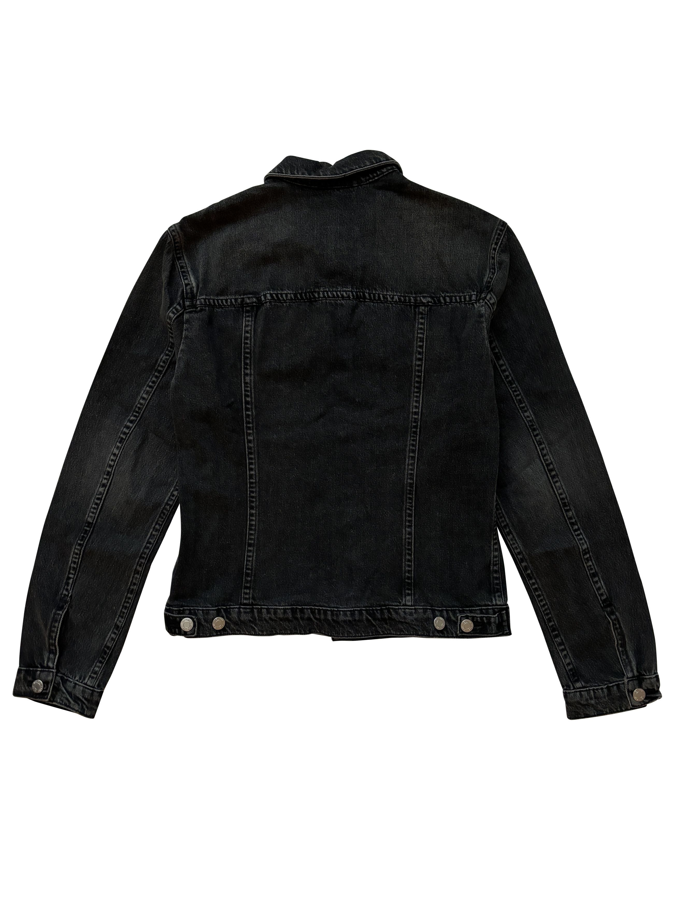Helmut Lang ⚡️QUICK SALE⚡️Helmut Lang Coal Wash Denim Jean Jacket Size US L / EU 52-54 / 3 - 2 Thumbnail