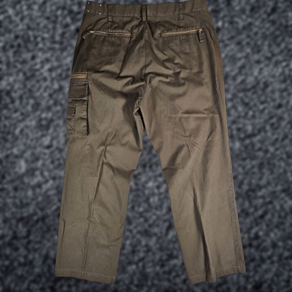 Orvis VINTAGE Orvis Pants Outdoors Cargo Pockets 100% Cotton Men's 38x30 Brown Size US 38 / EU 54 - 1 Thumbnail