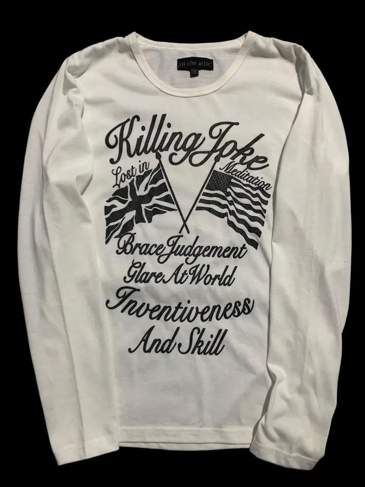 In The Attic In The Attic gothic KILLING JOKE punk longsleeve lgb style Size US M / EU 48-50 / 2 - 1 Thumbnail