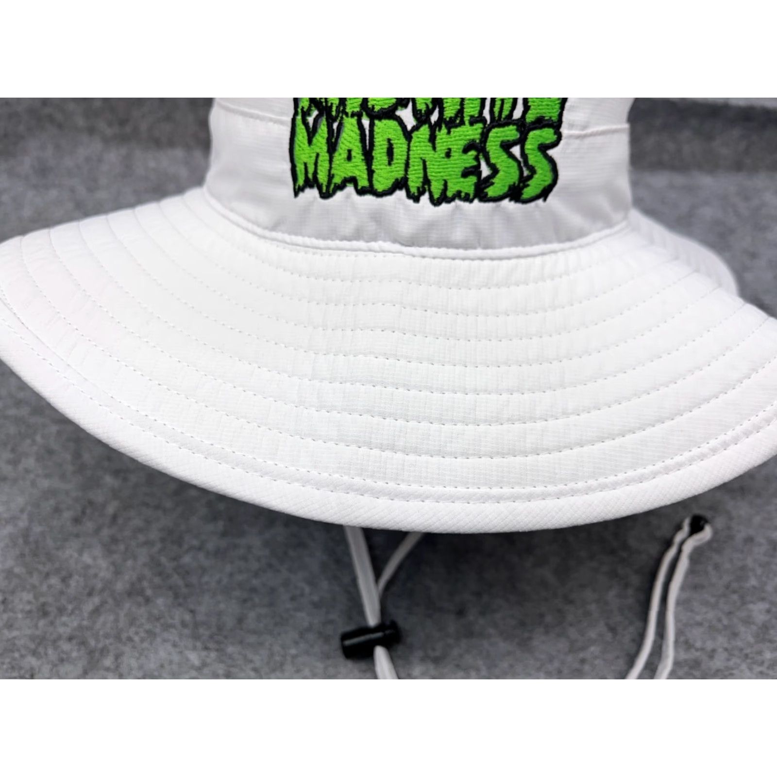Vintage The Game Sun Bucket Hat Adult One Size White Poly Streetwear Size ONE SIZE - 3 Thumbnail