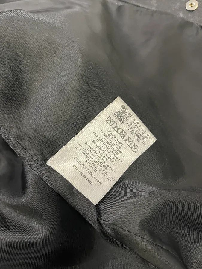 Courreges AW2023 Courrèges Worker Black Minimalist Leather Black Size US M / EU 48-50 / 2 - 13 Thumbnail