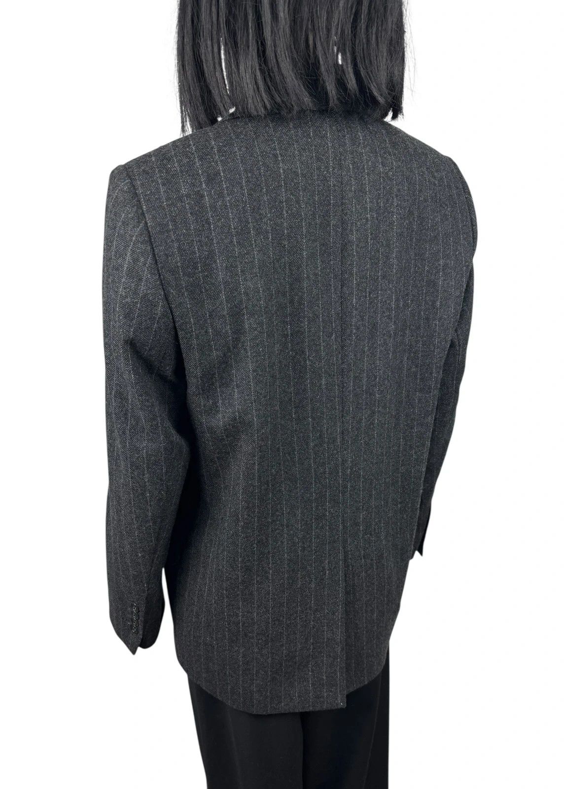 A Day's March A Day’s March Inu Double Breasted Wool Blazer Striped Size XS / US 0-2 / IT 36-38 - 6 Thumbnail