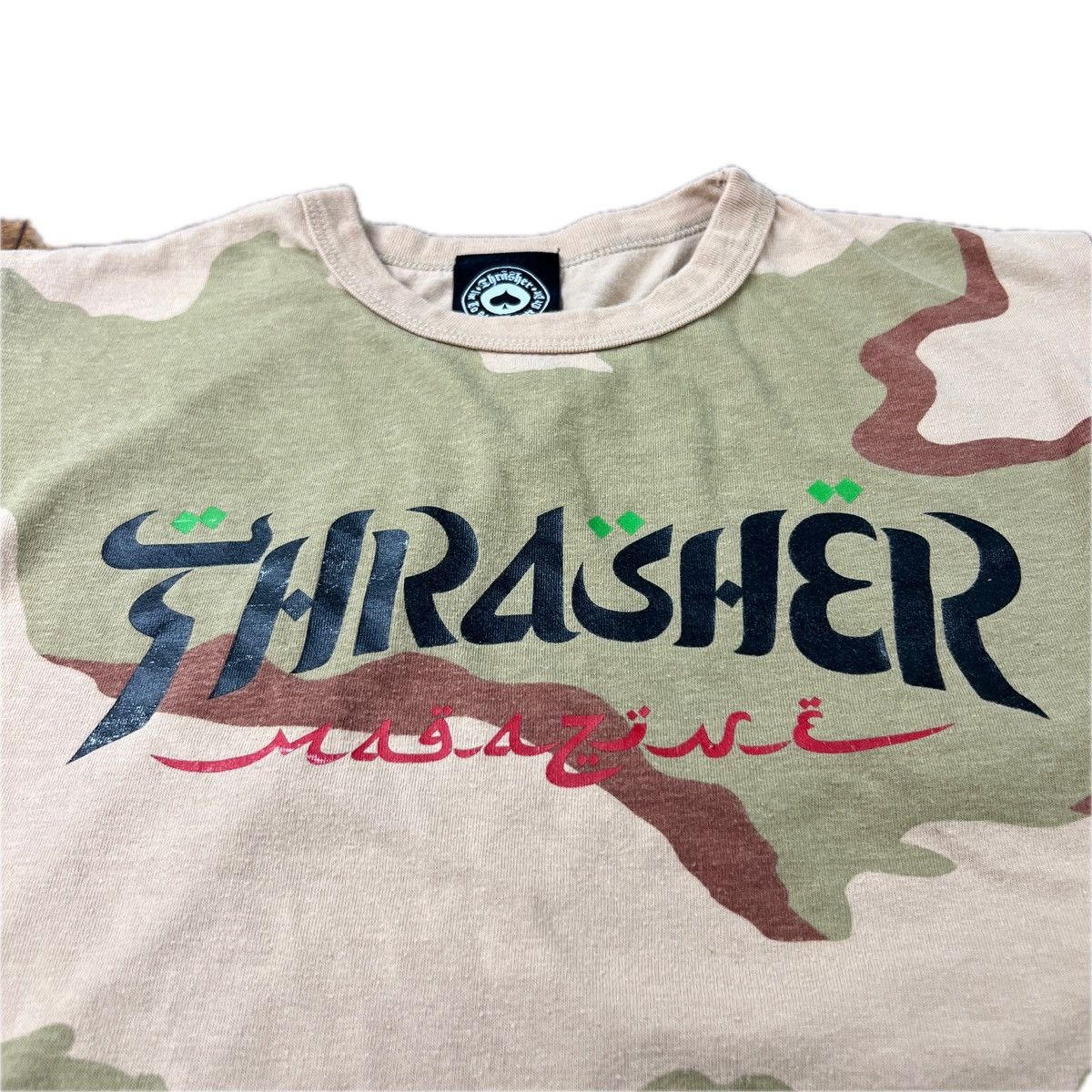 Thrasher THRASHER Rothco Camo Tee Shirt Size US S / EU 44-46 / 1 - 3 Thumbnail