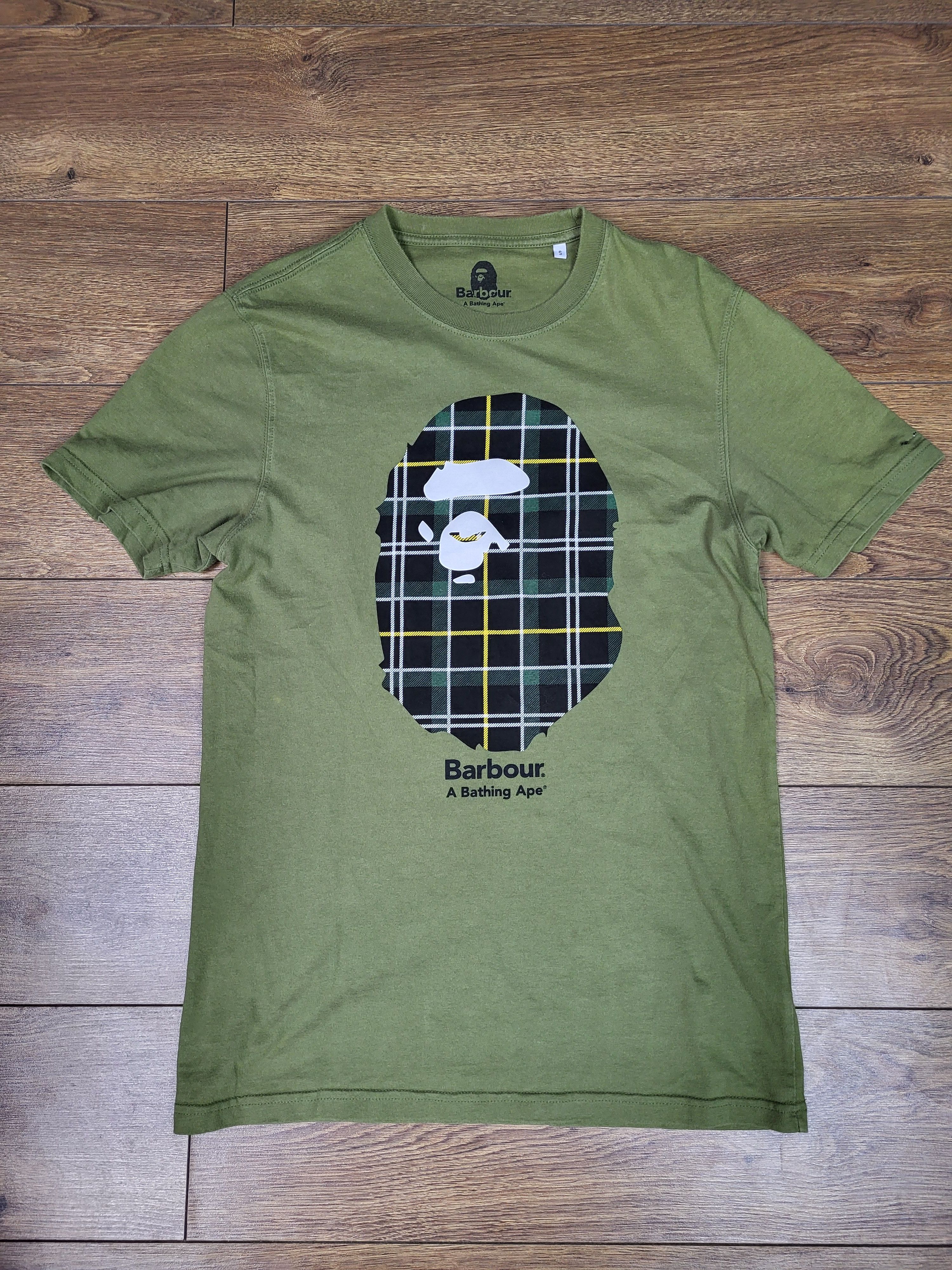 Barbour Barbour x A Bathing Ape tshirt S Size US S / EU 44-46 / 1 - 3 Thumbnail