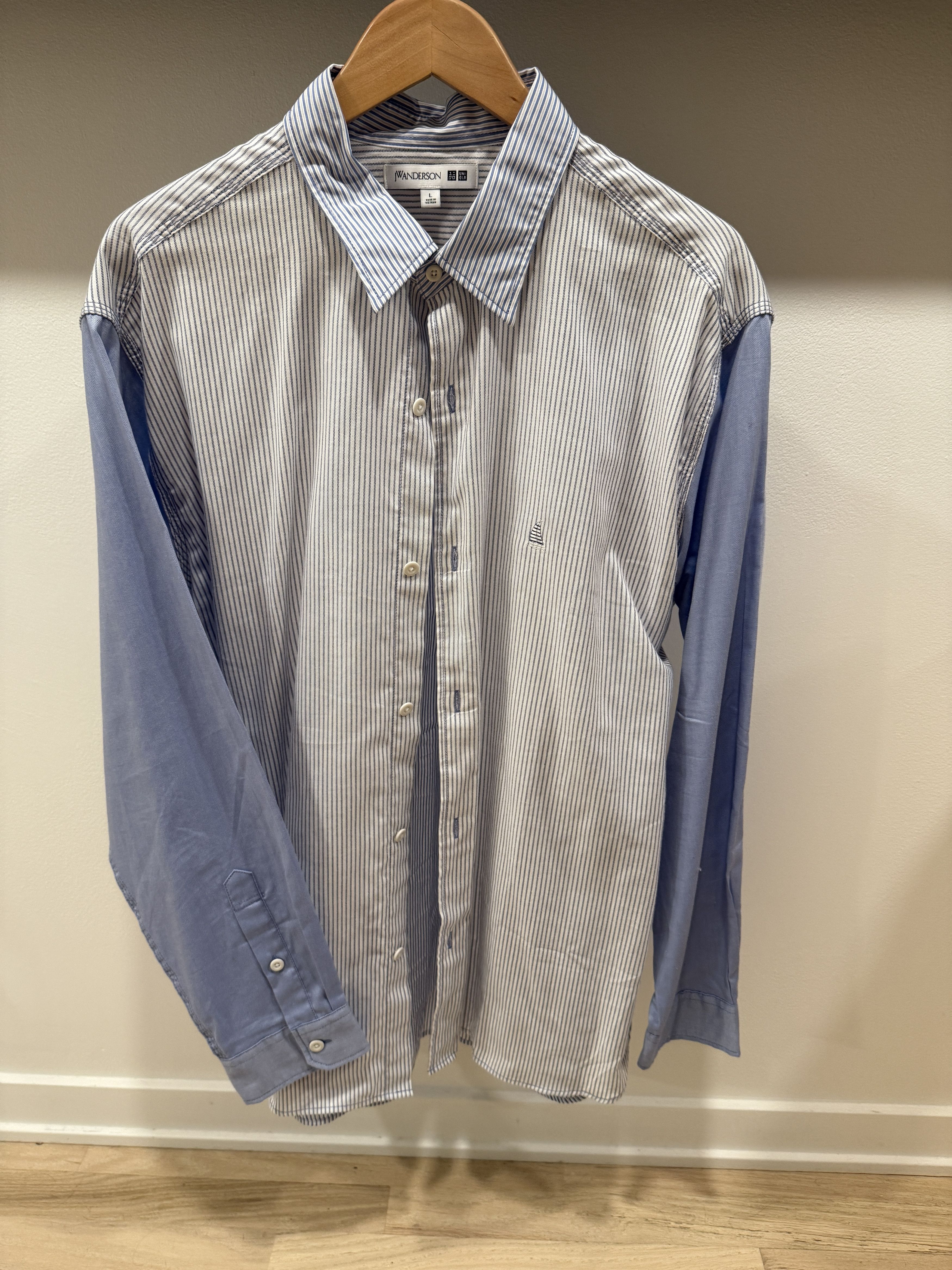 JW Anderson × Uniqlo Uniqlo x JW Anderson Striped Button Down Size US L / EU 52-54 / 3 - 2 Thumbnail