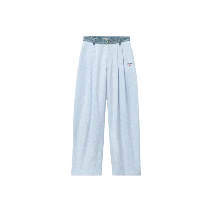 Alexander Wang Alexander Wang Blue Wide-Leg Denim Pants 0079 Size 26" / US 2 / IT 38 - 1 Thumbnail