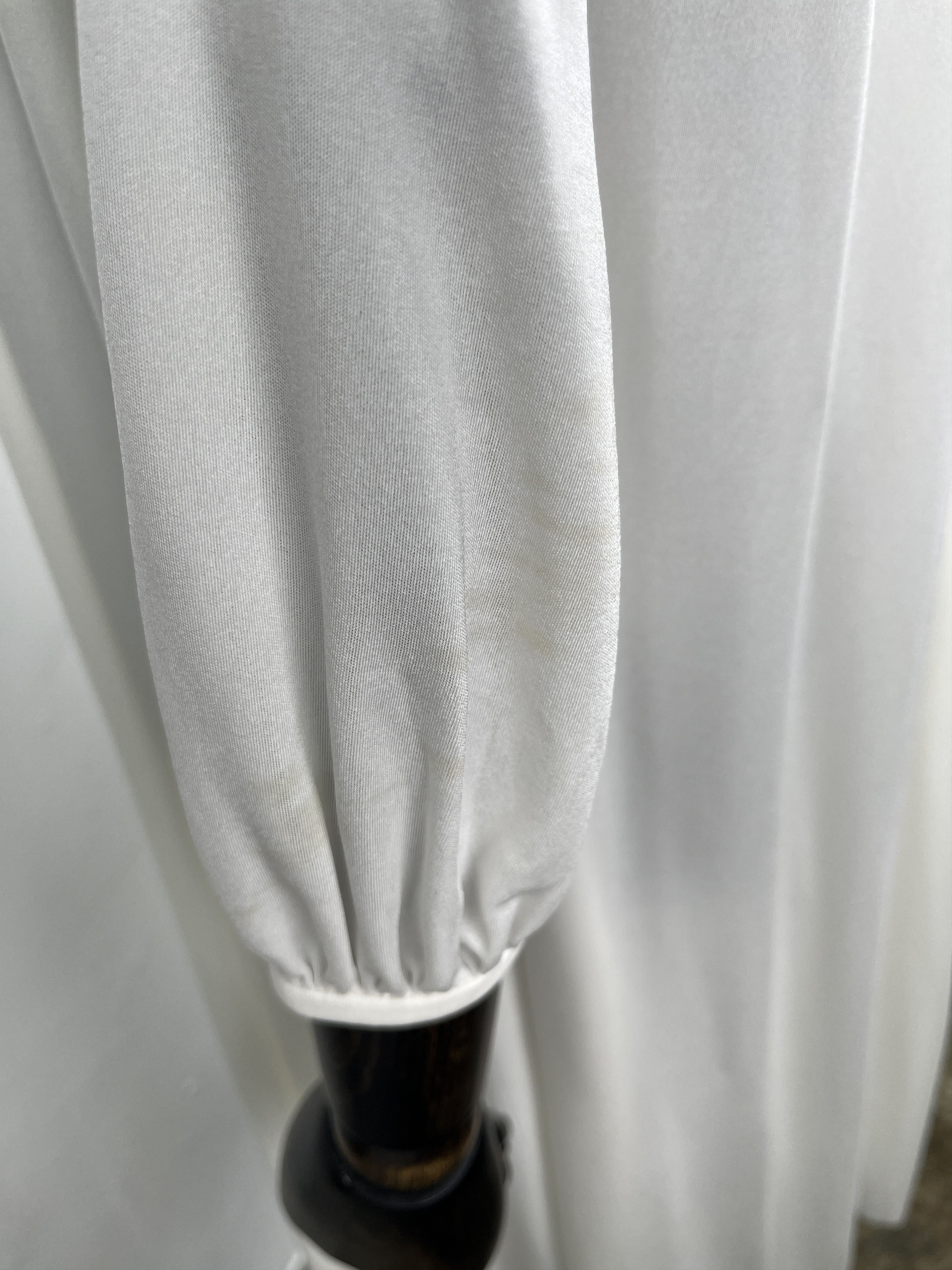 Dior Christian Dior Off White Long Sleeve Dress Size XXS / US 00 / IT 34 - 7 Thumbnail
