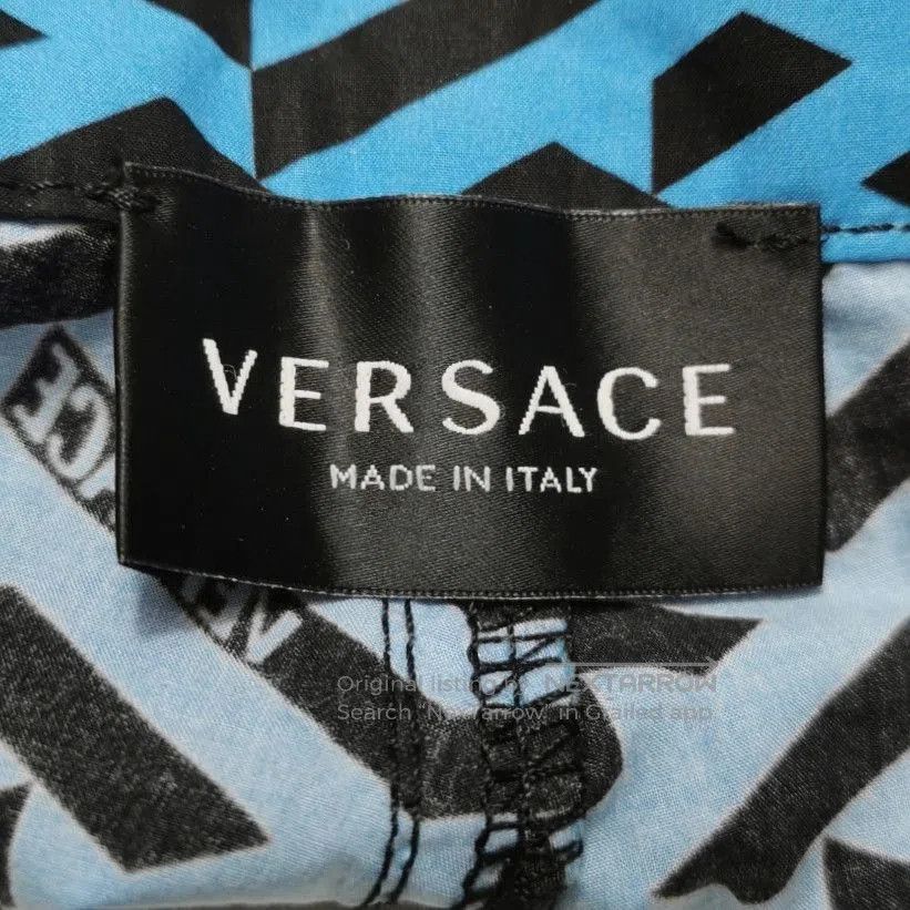 Versace Versace Kids' 14Y Cotton Color Block Shorts. Size US 26 / EU 42 - 3 Thumbnail