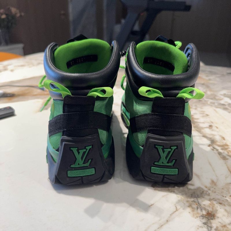 Louis Vuitton Louis Vuitton Millennium Green Ankle Boots for Men -2508 Size US 8 / EU 41 - 3 Thumbnail