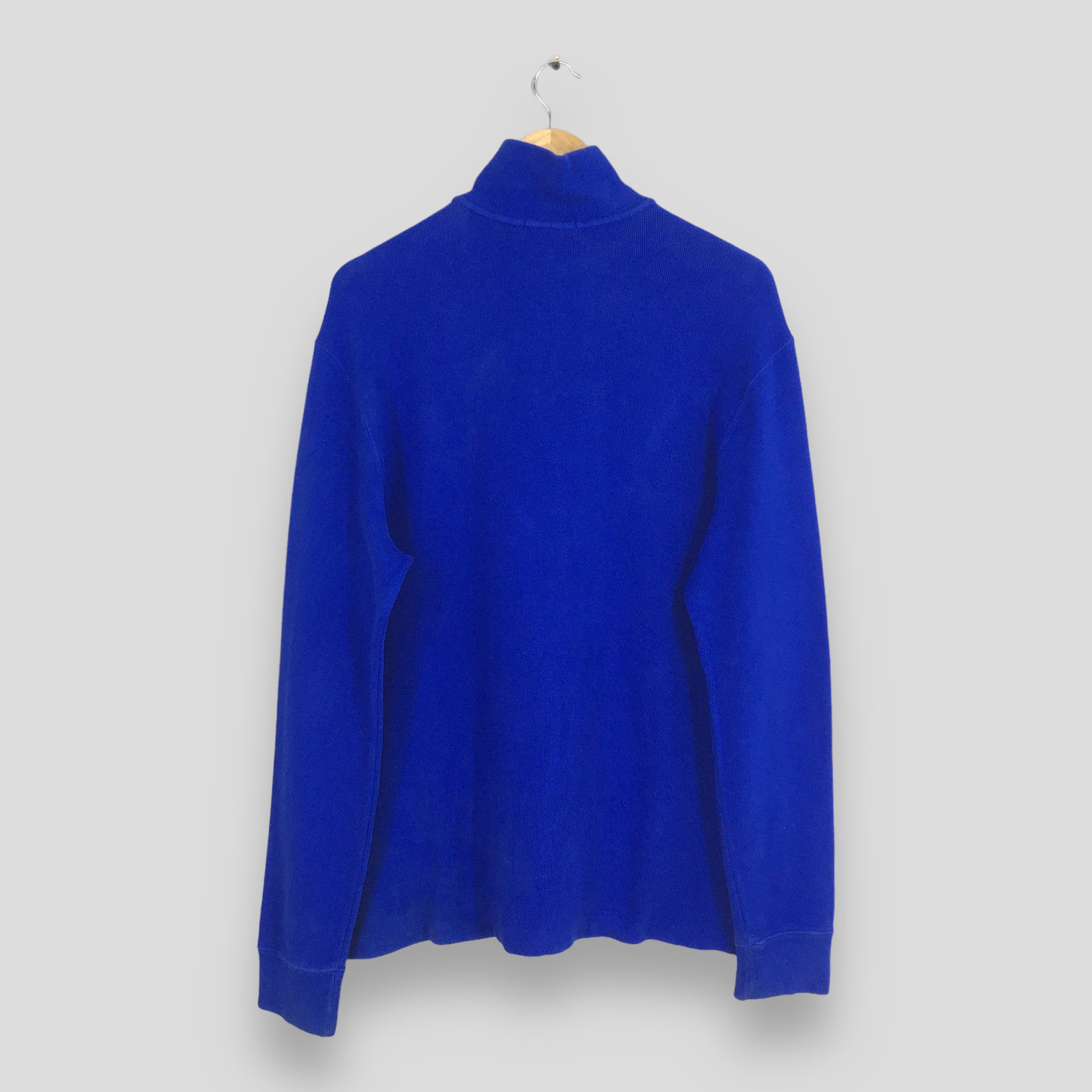 Polo Ralph Lauren × RRL Ralph Lauren × Ralph Lauren Vintage Polo Golf Ralph Lauren Blue Sweatshirt Medium Size US M / EU 48-50 / 2 - 6 Thumbnail