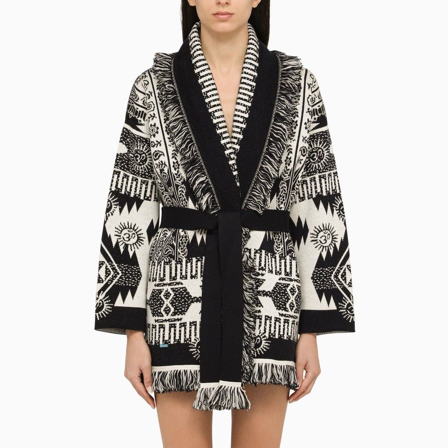 image of Alanui O1D2Blof01223 Cardigan In Multicolor, Women's (Size XS)