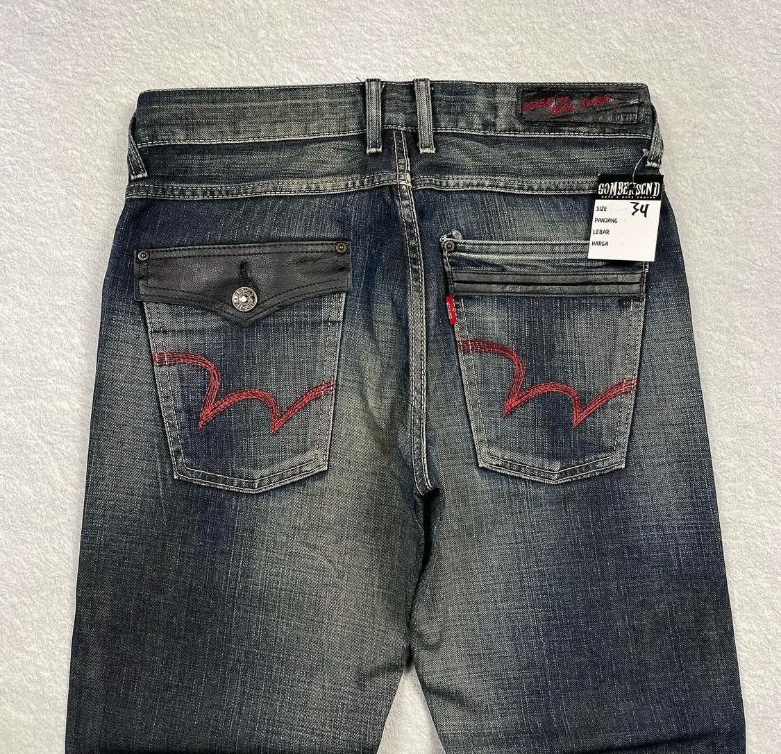 If Six Was Nine Faded flare washed Edwin Jeans Size US 34 / EU 50 - 4 Thumbnail