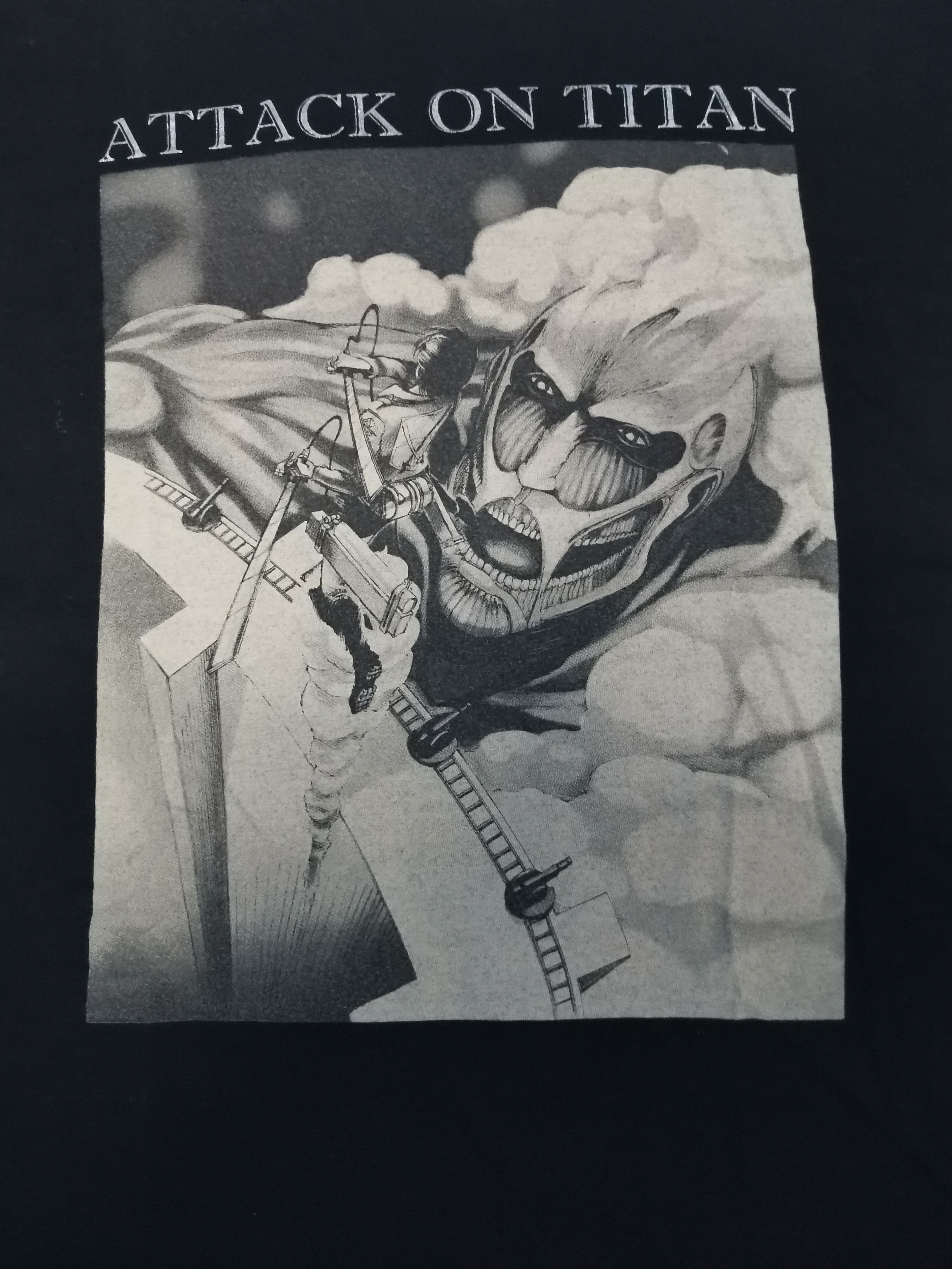 Anime Attack on Titan Japan Anime Tee Akira Bleach Evangelion Size US M / EU 48-50 / 2 - 1 Thumbnail
