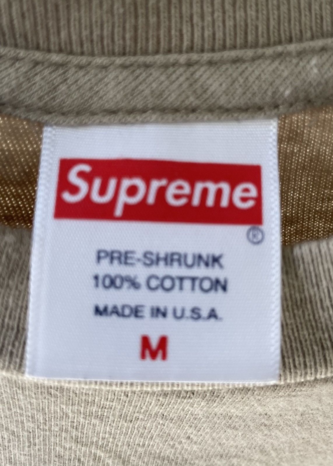 Supreme Supreme Marvin Gaye Tee Size US M / EU 48-50 / 2 - 5 Thumbnail