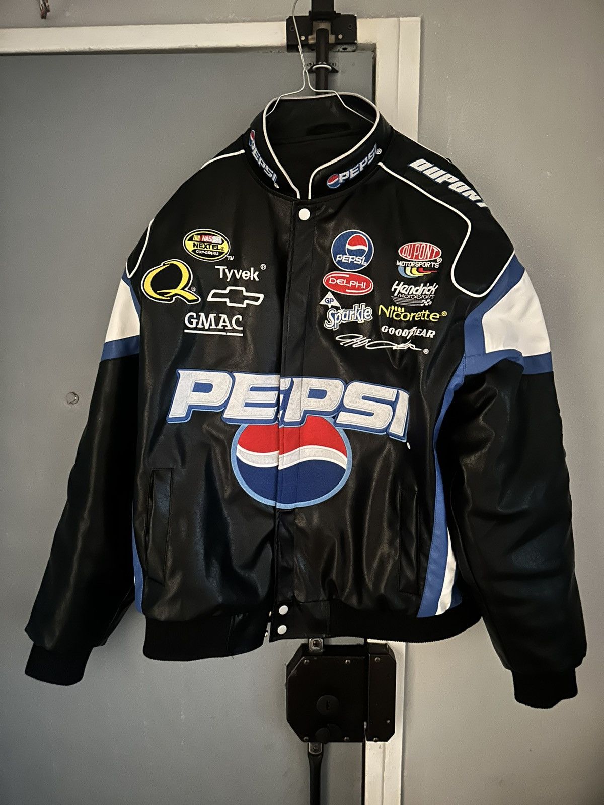 Pepsi Leather Jacket | Grailed