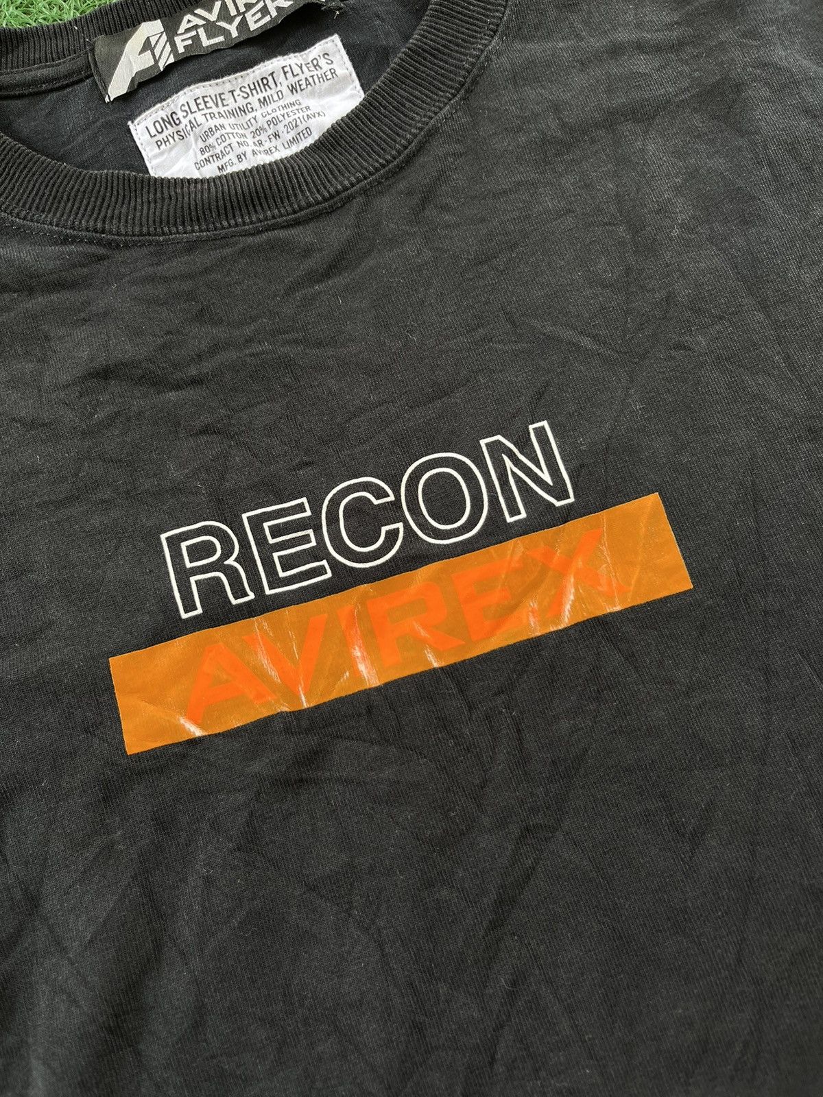 Avirex Avirex Flyers Recon Big Logo Long Sleeve Tee Size US L / EU 52-54 / 3 - 3 Thumbnail
