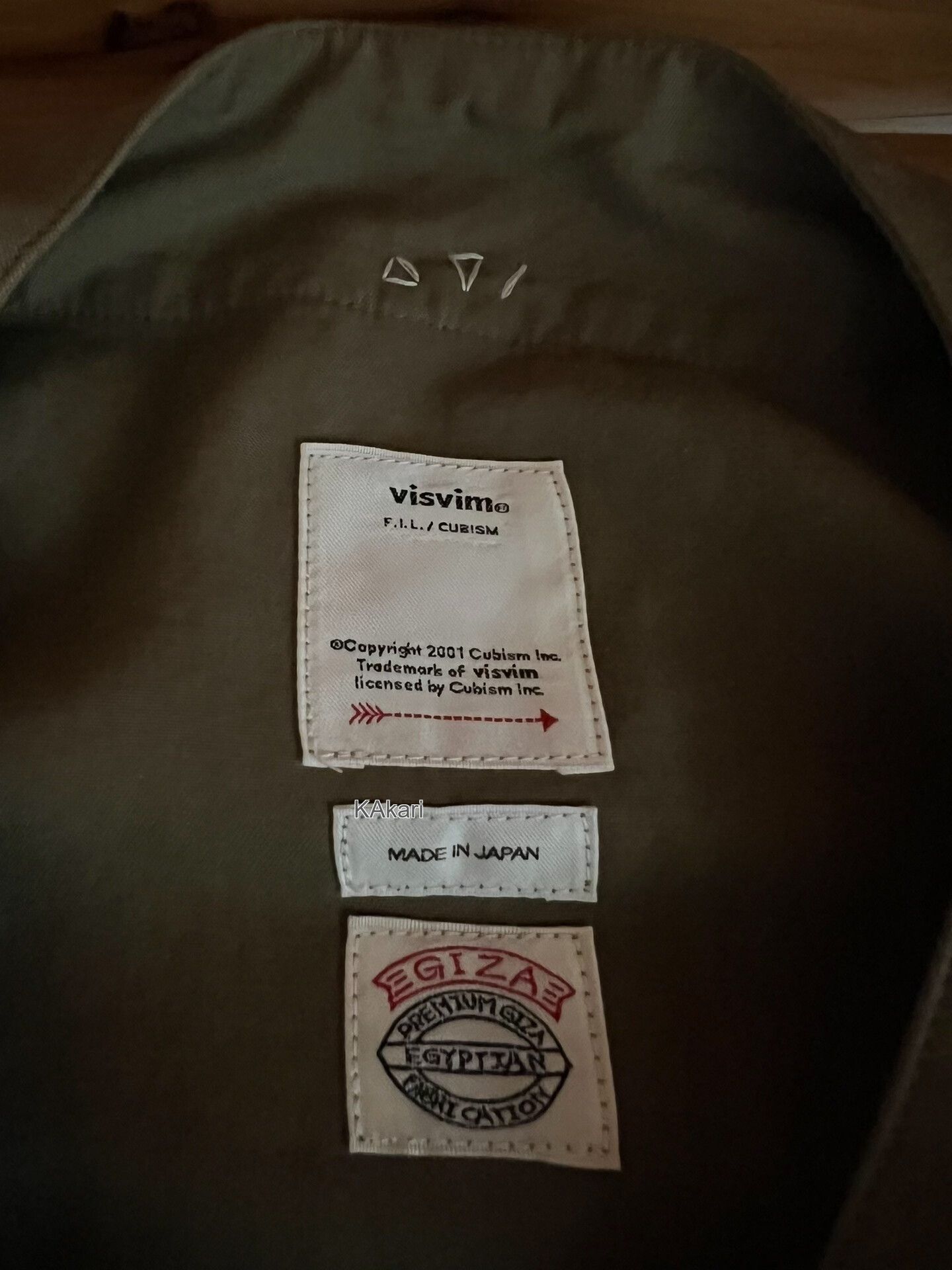 Visvim visvim 2019AW Collarless GIZA Cotton Baseball Shirt Size US L / EU 52-54 / 3 - 8 Thumbnail