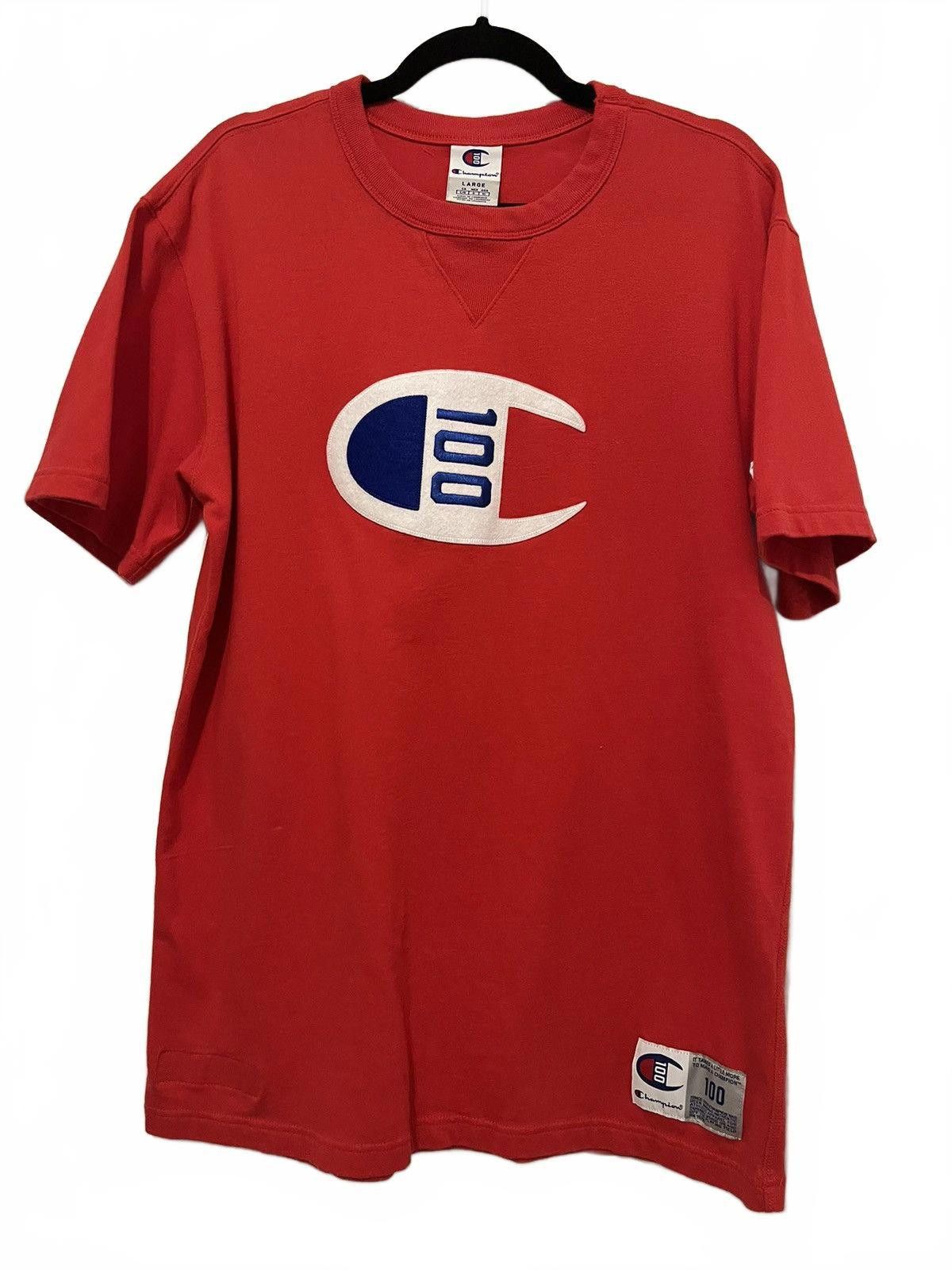 Champion Champion 100 Years Commemorative T-Shirt - Size Large Size US L / EU 52-54 / 3 - 1 Thumbnail