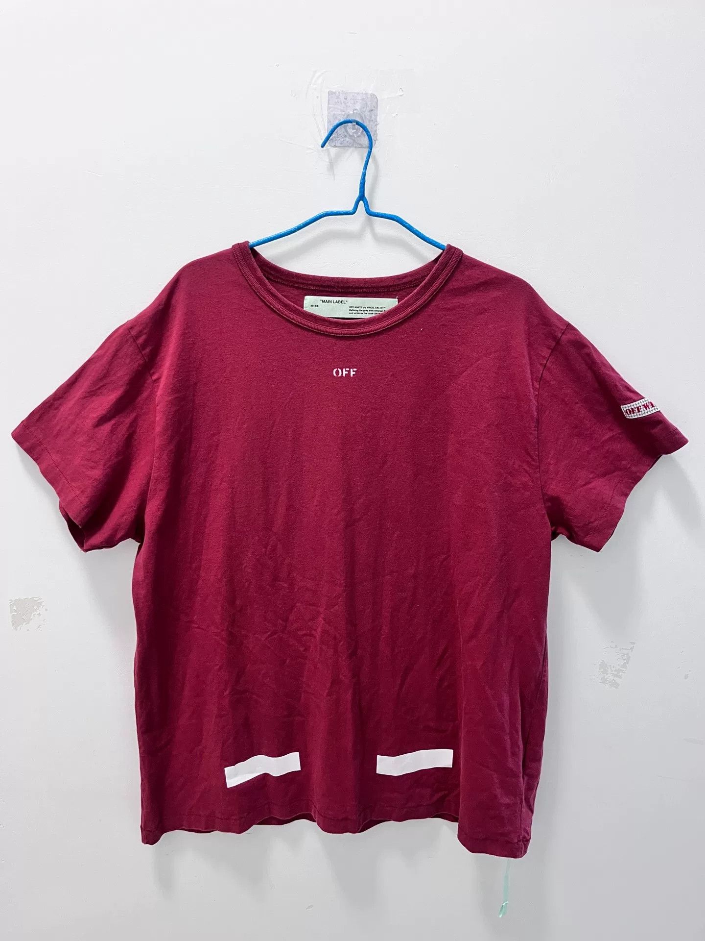 Off-White Off-White White T-Shirt l Men Size US L / EU 52-54 / 3 - 1 Thumbnail
