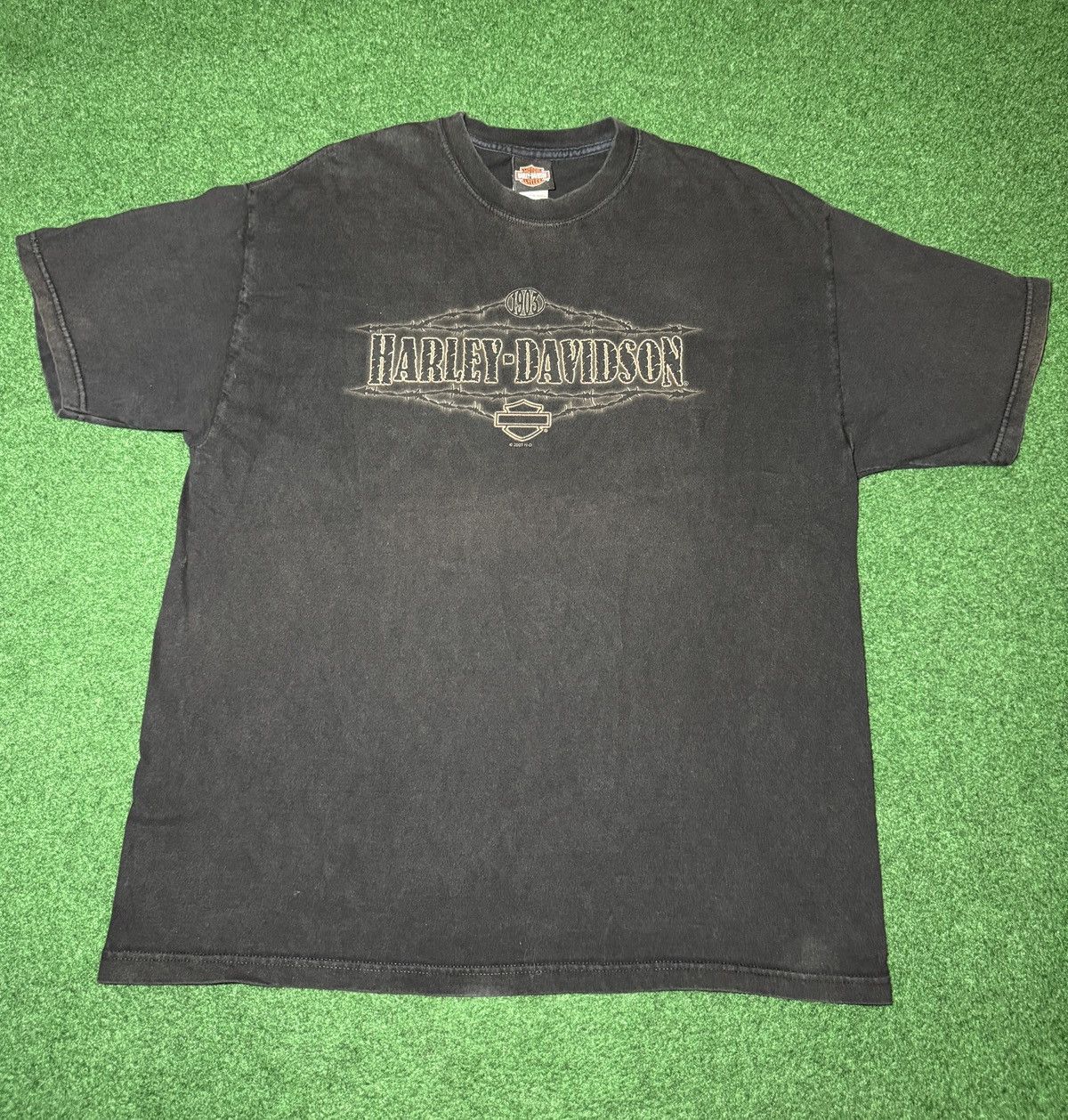 Harley Davidson Y2K Harley Davidson Warr’s London England Biker XL T Shirt Size US XL / EU 56 / 4 - 1 Thumbnail