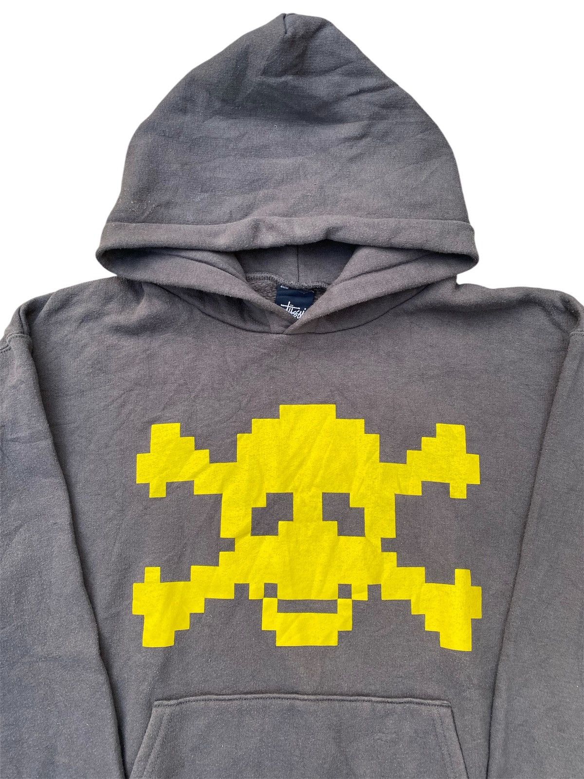 Stussy × Vintage Vintage Stussy dgs Skull hall of fame Hoodie Size US M / EU 48-50 / 2 - 2 Thumbnail