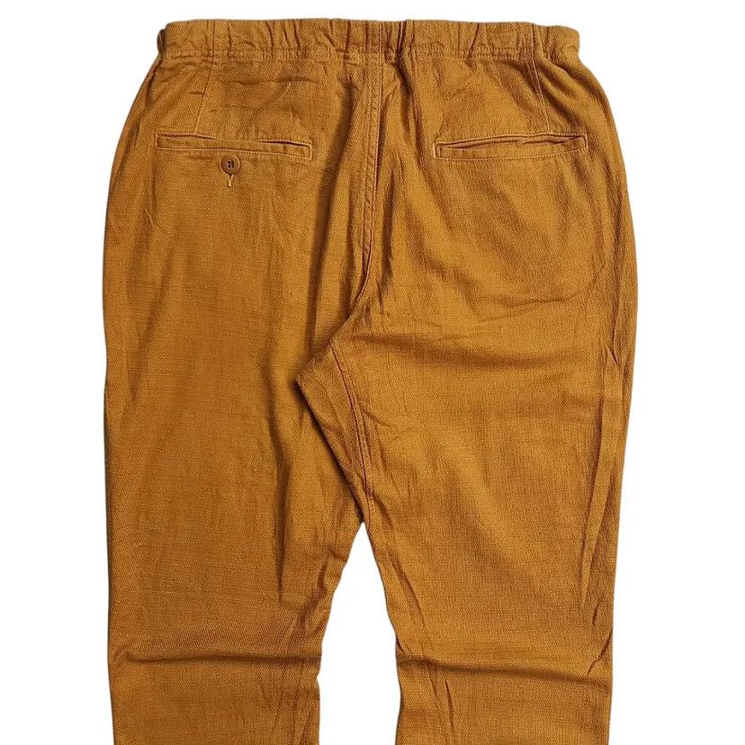 Kapital Spellbound Japan Mustard Sarouel Drawstring Pants Size US 32 / EU 48 - 4 Thumbnail