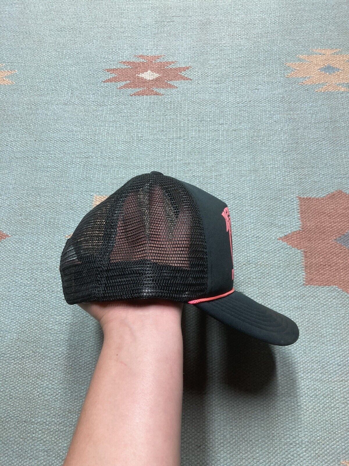 Vintage VTG trucker hat Hawaii hang loose surf beach Shaka logo Size ONE SIZE - 8 Thumbnail