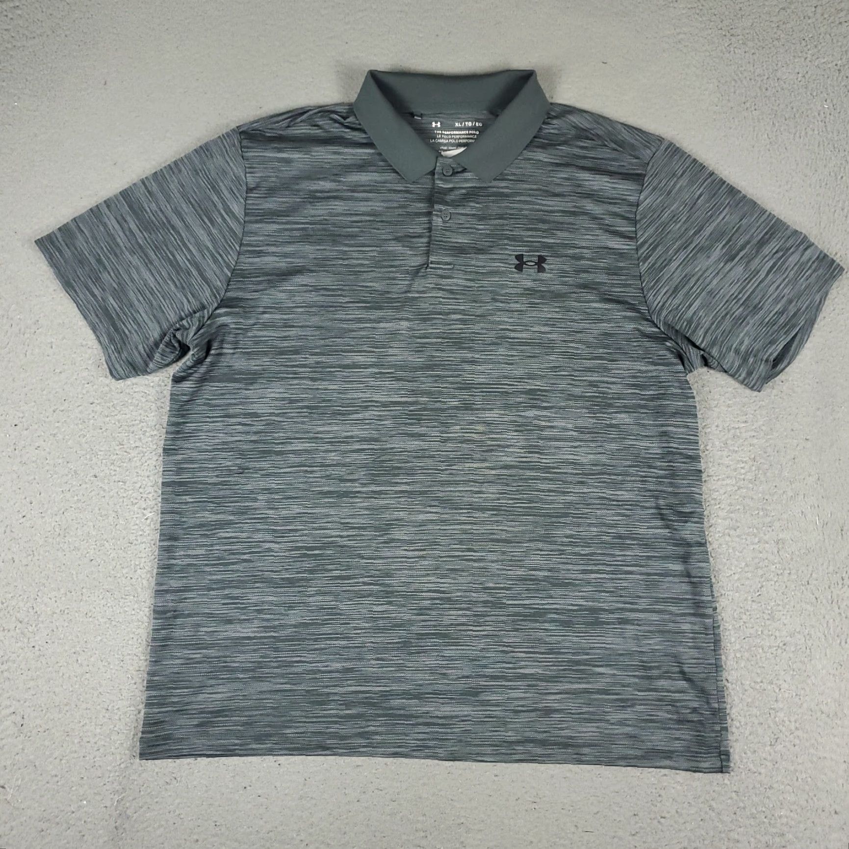 Under Armour Under Armour Polo Shirt Mens Size XL Gray Golf Casual Short Sleeve Size US XL / EU 56 / 4 - 2 Thumbnail