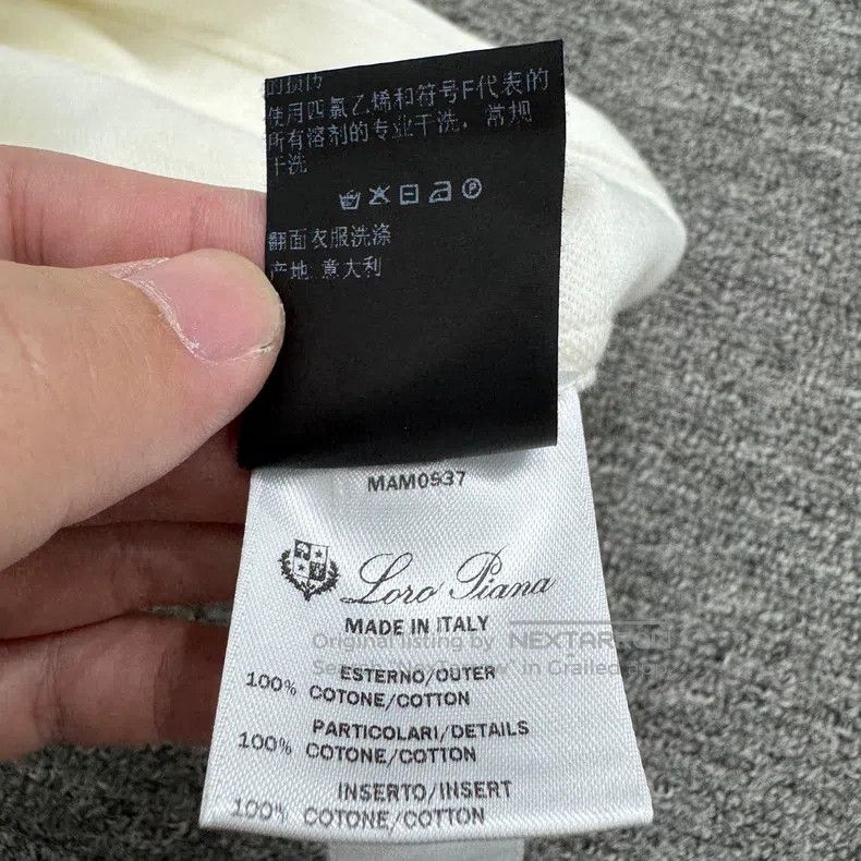 Loro Piana Loro Piana size 3XL Striped polo shirt Size US XXL / EU 58 / 5 - 4 Thumbnail