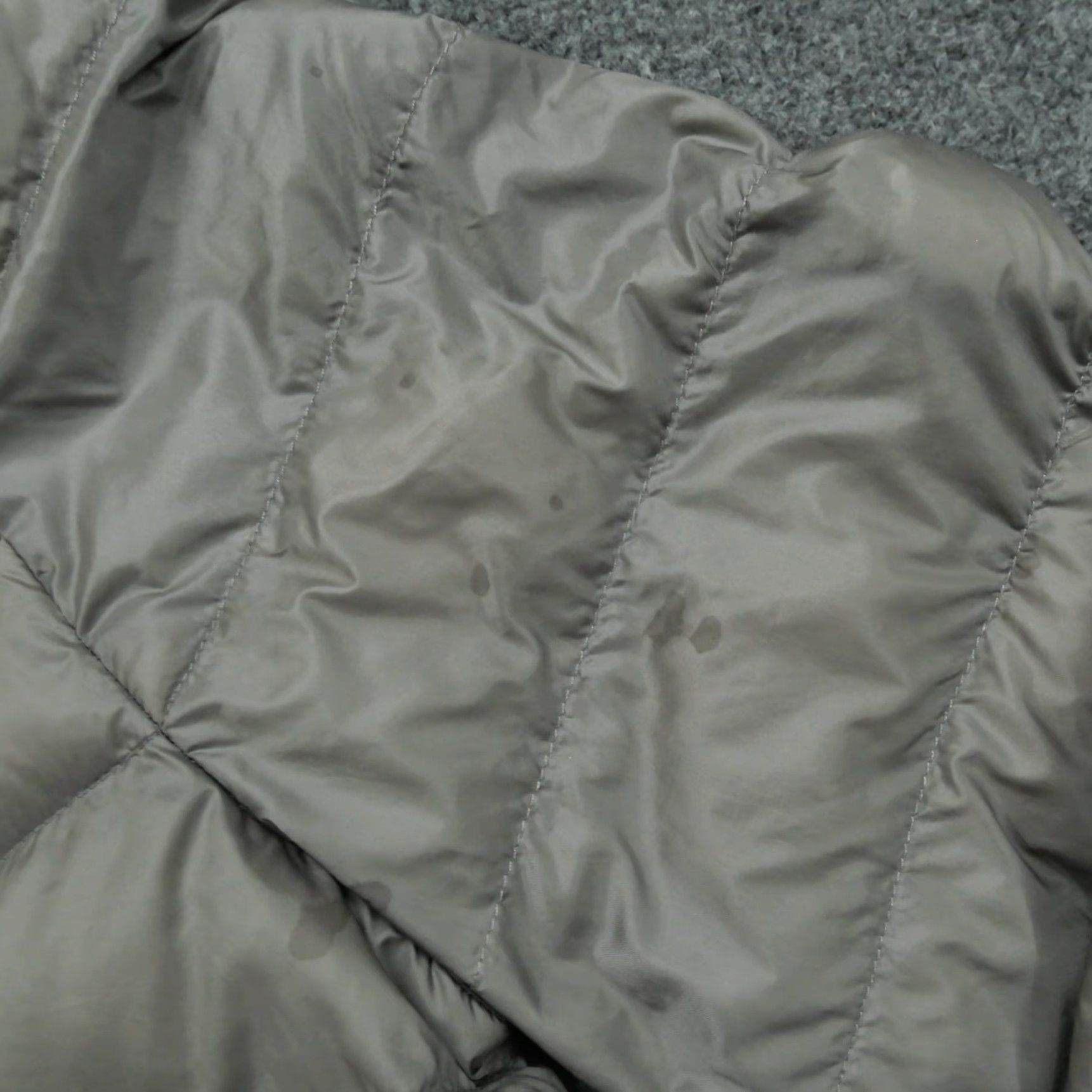 Vintage **A New Approach Jacket XL Grey Women's Down Puffer** User: A New Approach Jacket Grey Women's XL Down Puffer Size XL / US 12-14 / IT 48-50 - 5 Thumbnail